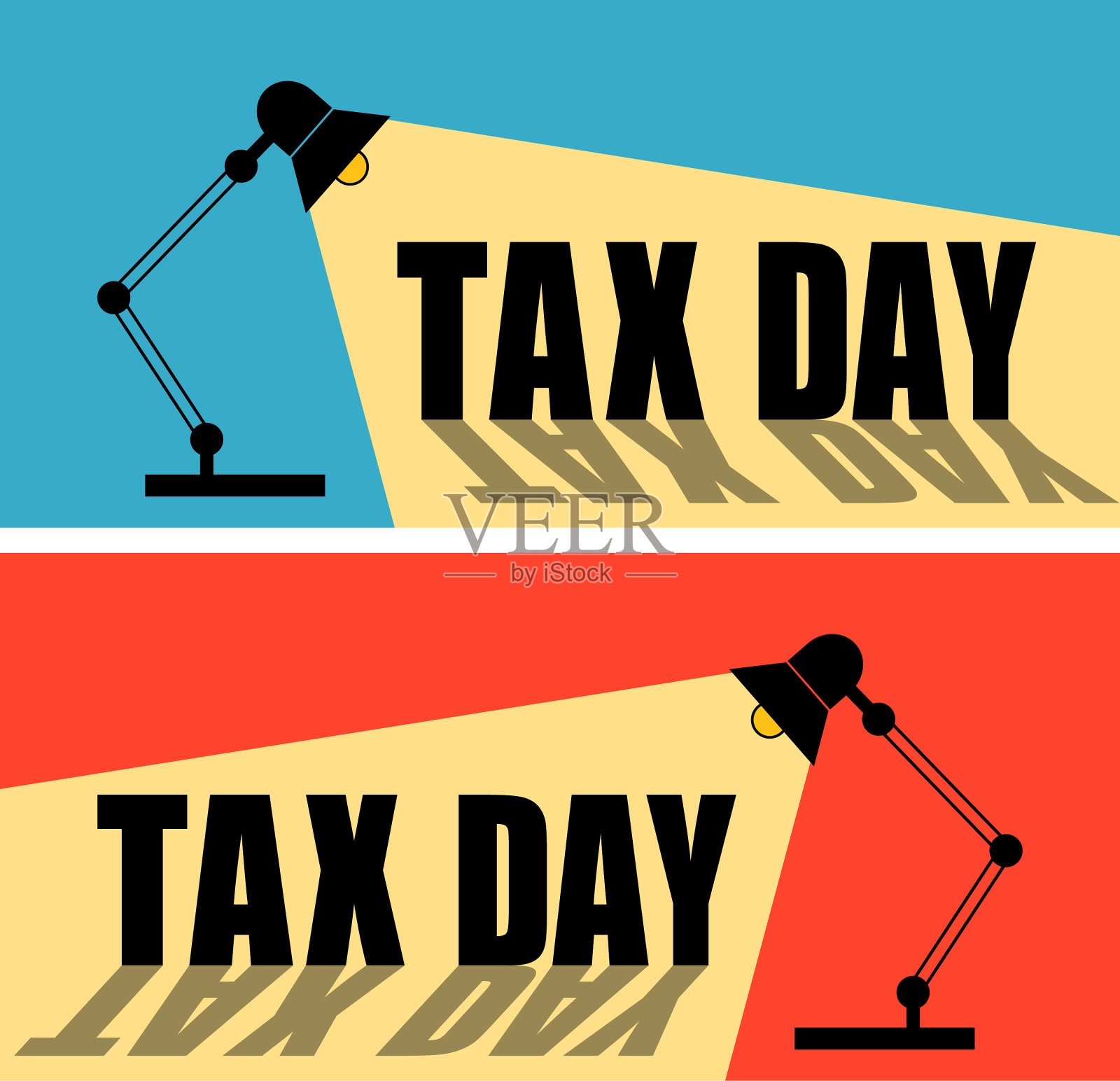 用灯泡摆好办公桌桌上的台灯图标素材