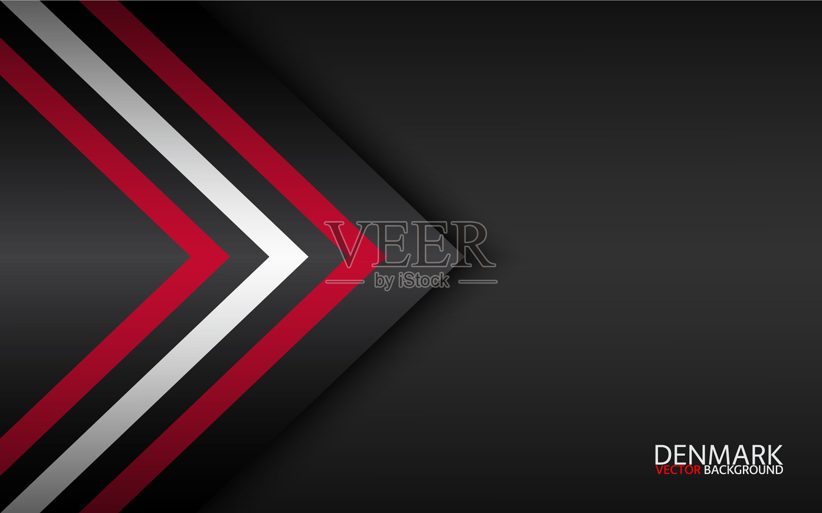 现代彩色箭与丹麦颜色插画图片素材