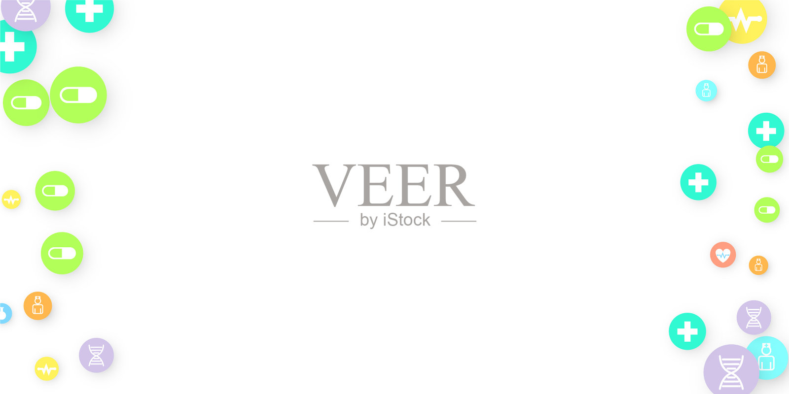 药学背景临床背景插画图片素材