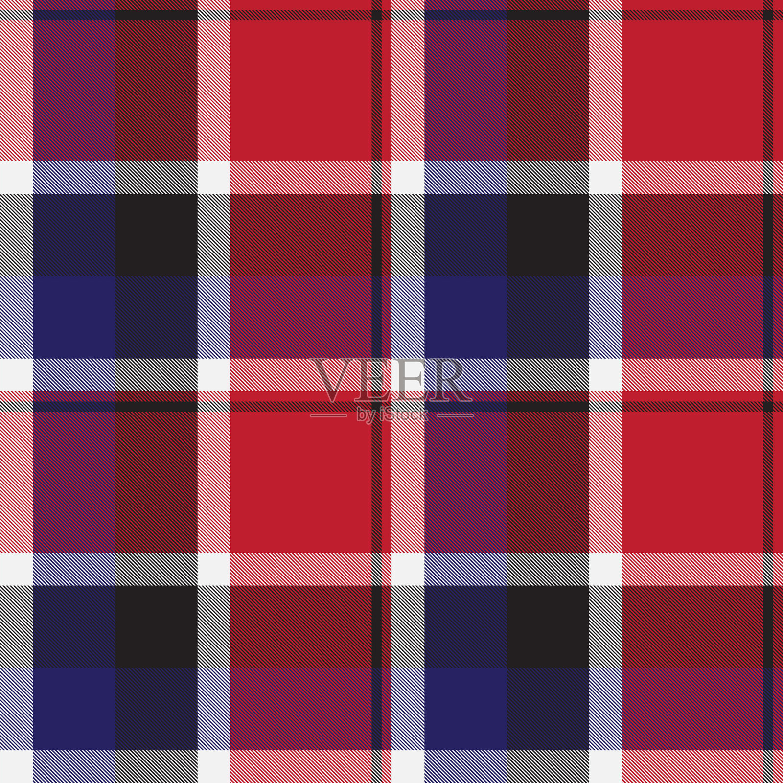 经典现代格子花呢无缝图案插画图片素材