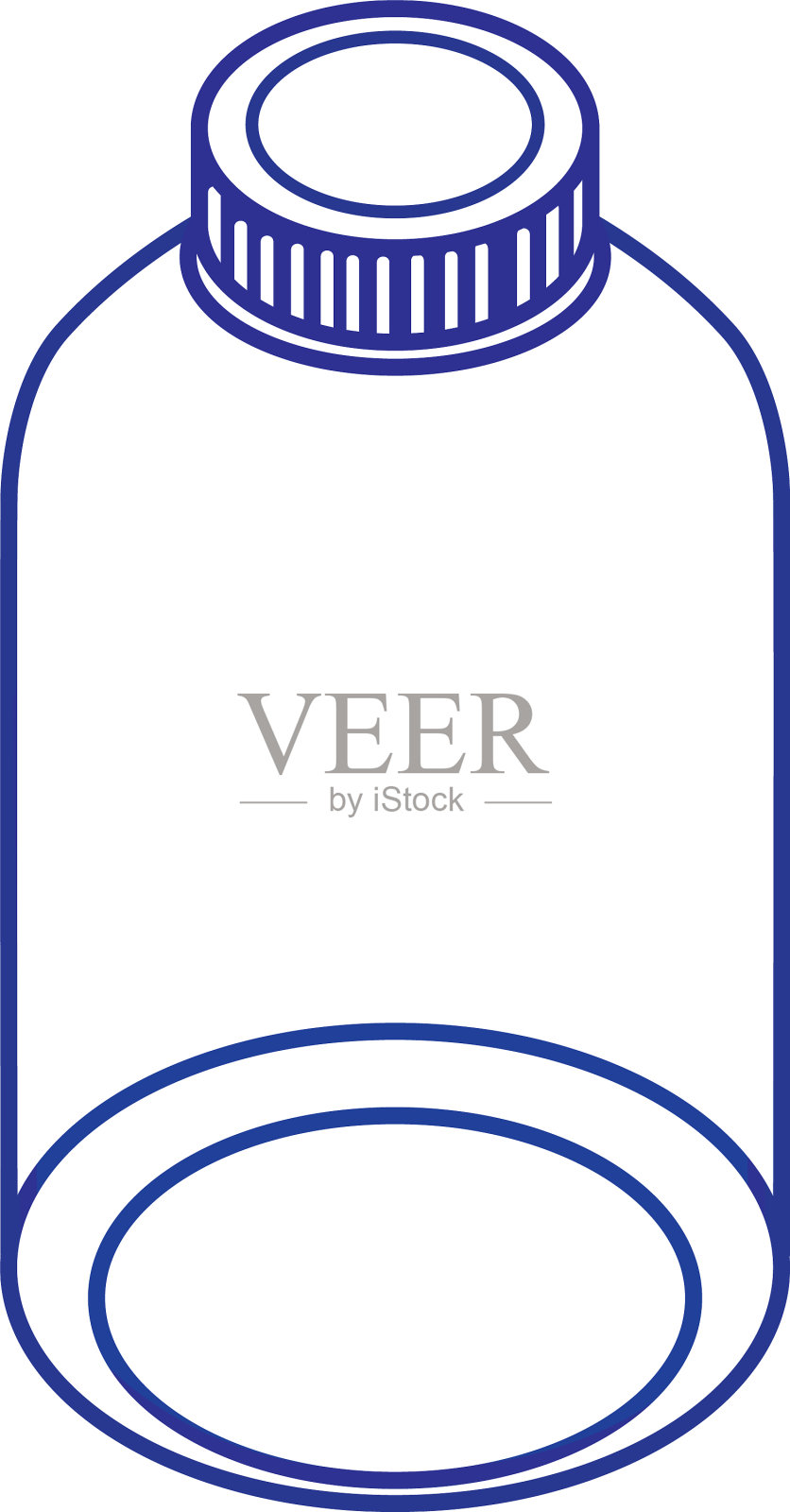 隔离药瓶的医疗保健理念设计元素图片