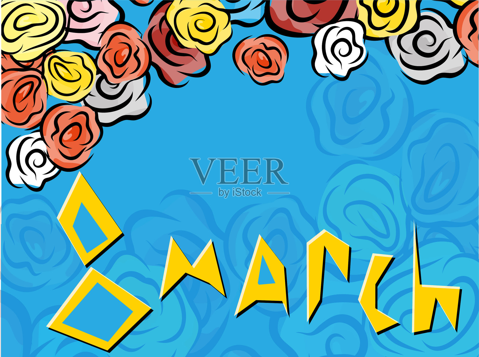 3月8日为庆典装饰设计插画图片素材