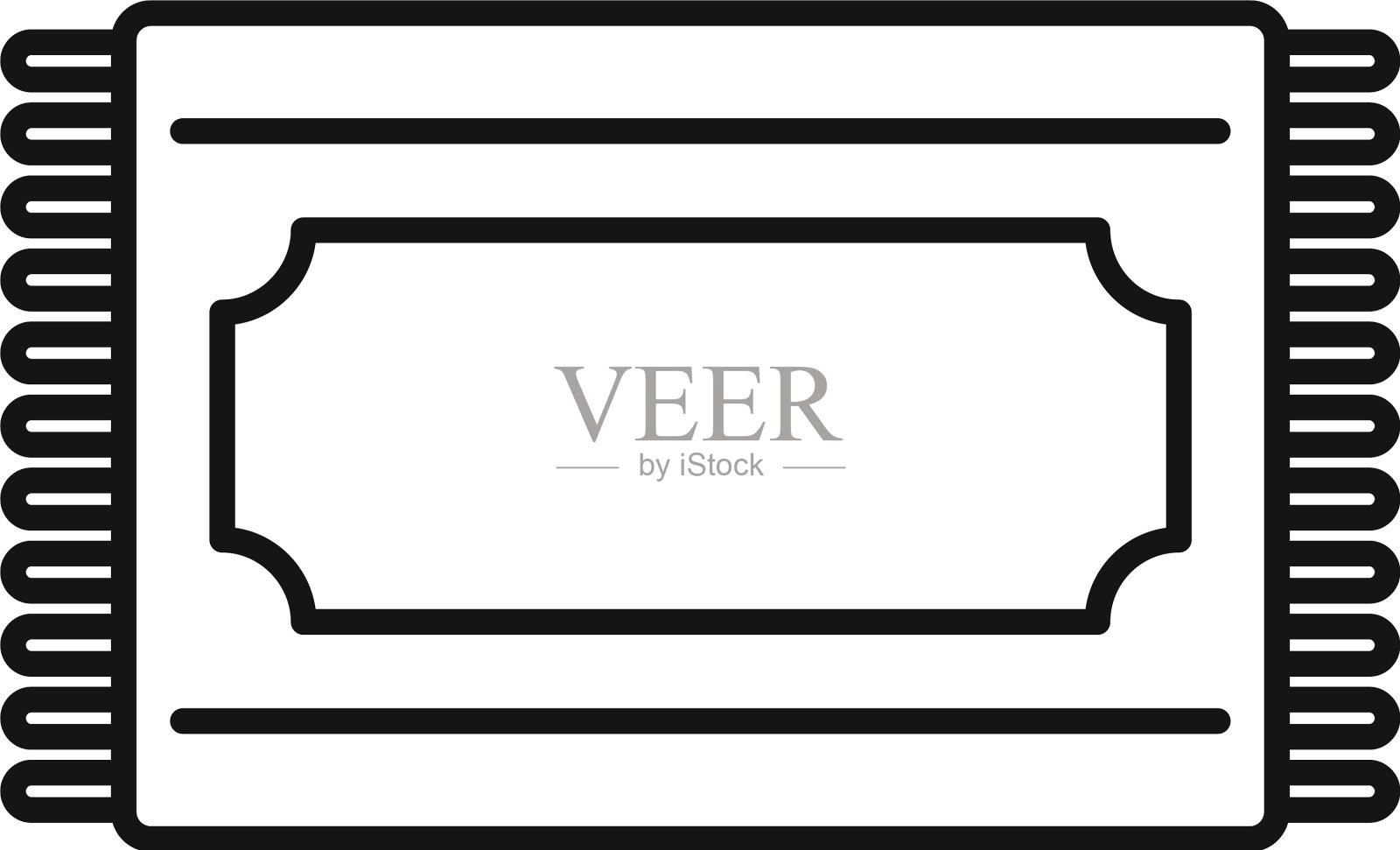 穆斯林祈祷席图标轮廓风格图标素材