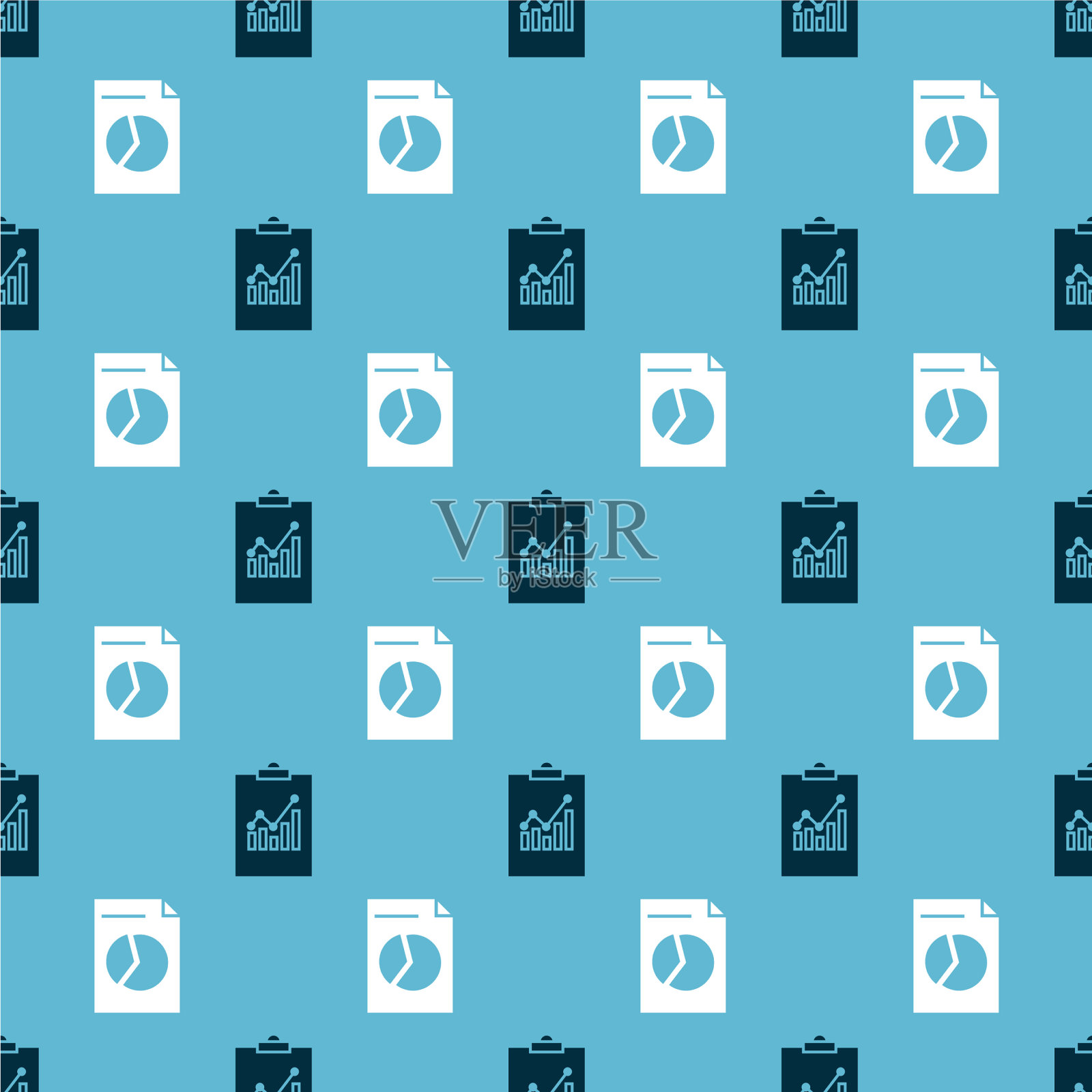 设置剪贴板与图形图表和文件图标素材