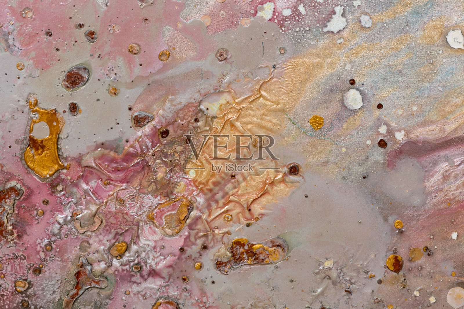 多色特写抽象背景。宇宙的一部分。照片摄影图片