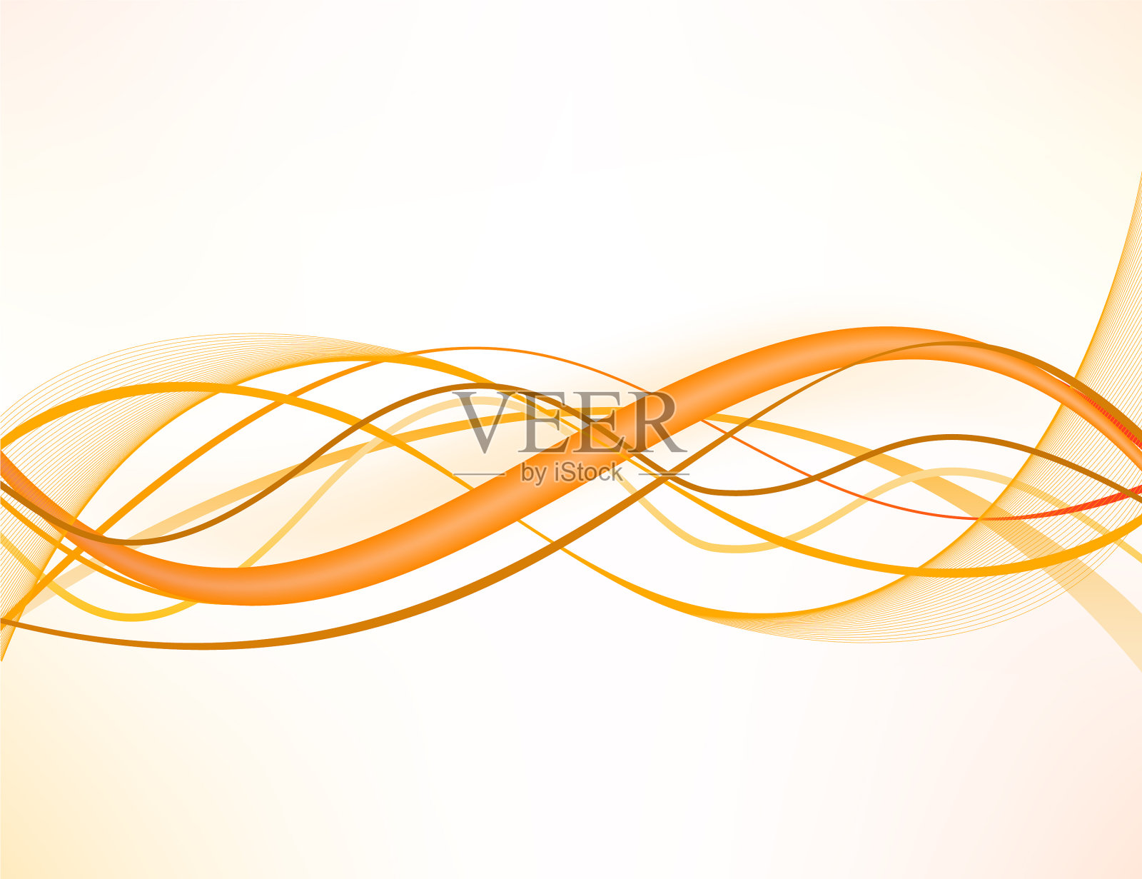 抽象的金波背景装饰设计图解插画图片素材