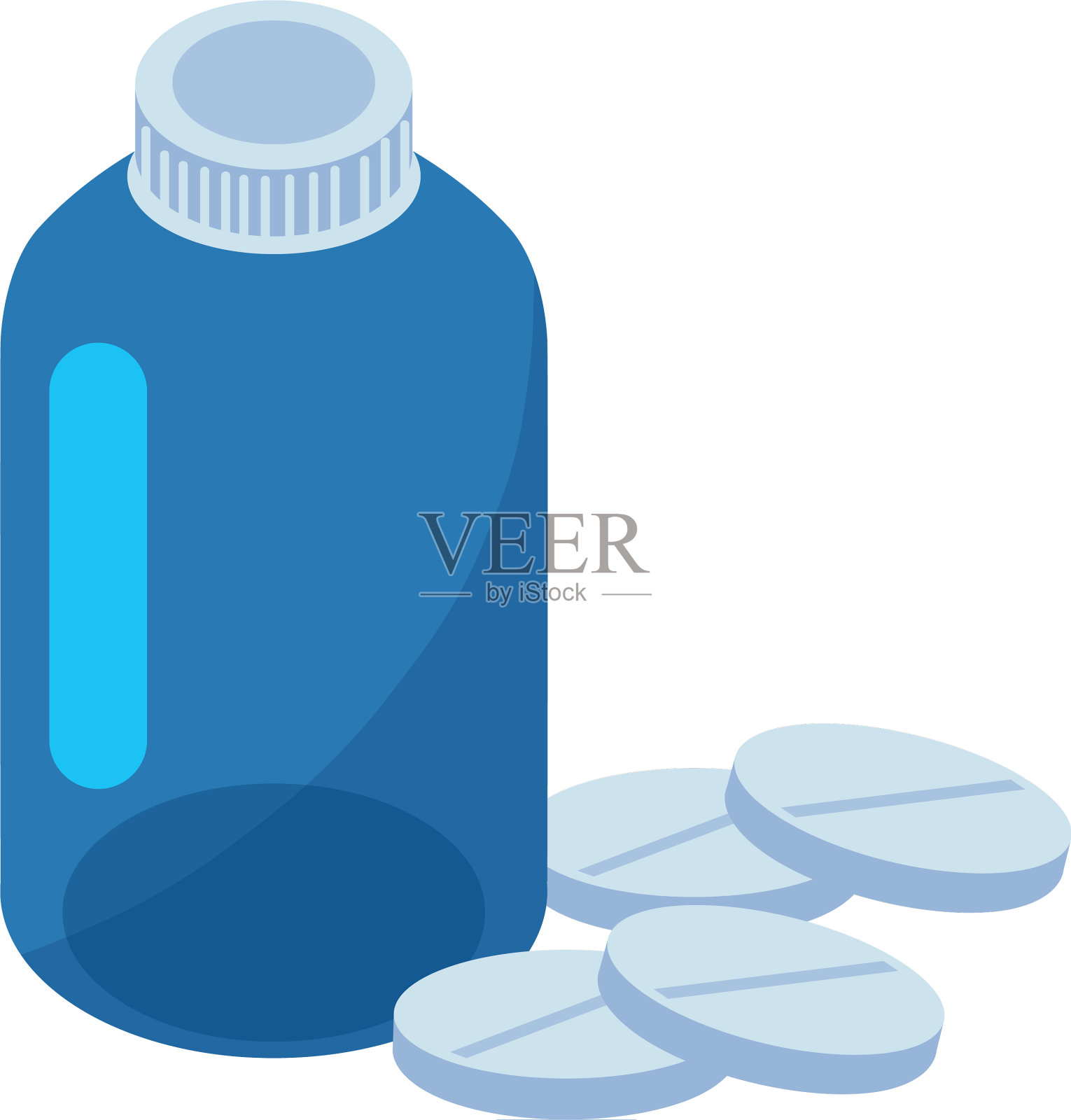 药罐药品图标设计元素图片