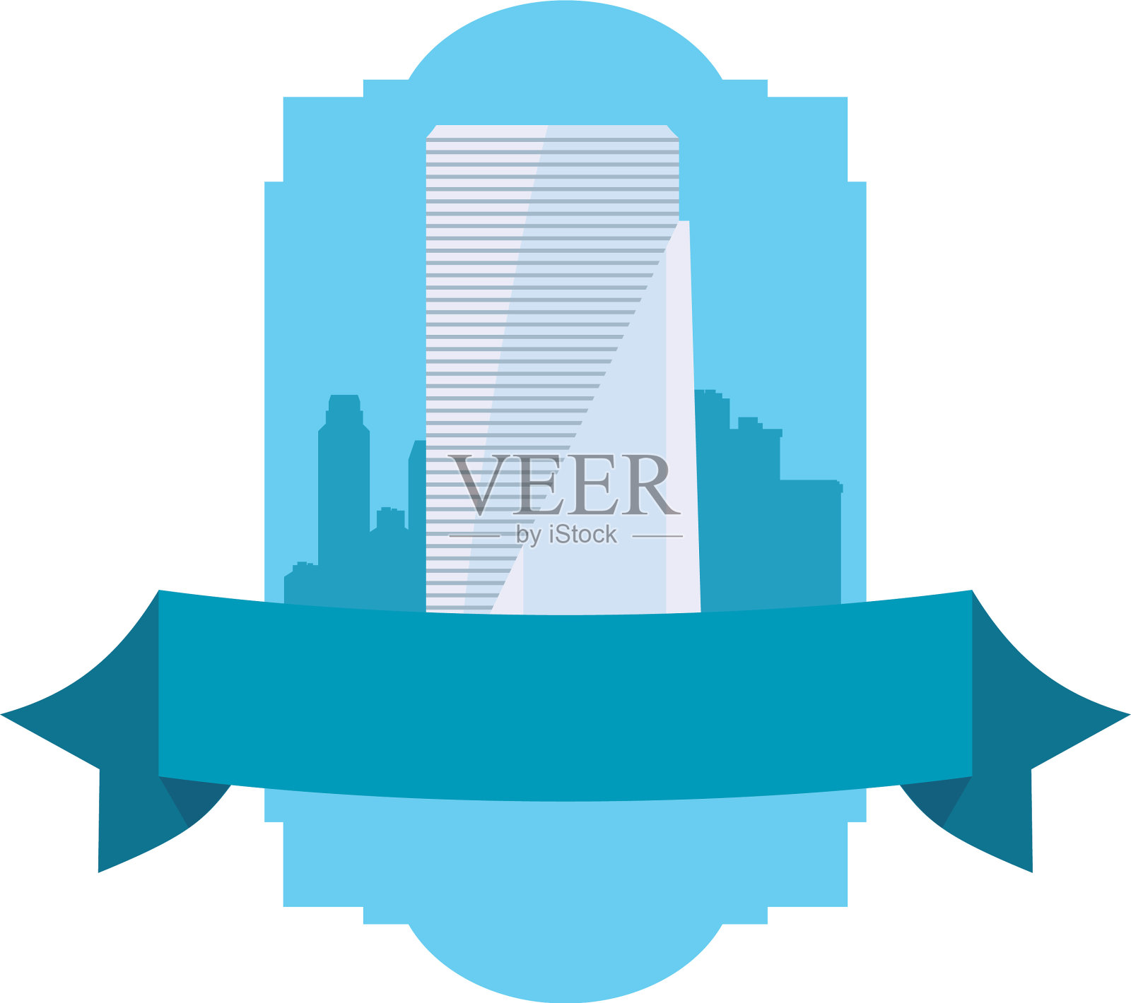 未来建筑城市塔的象征设计元素图片