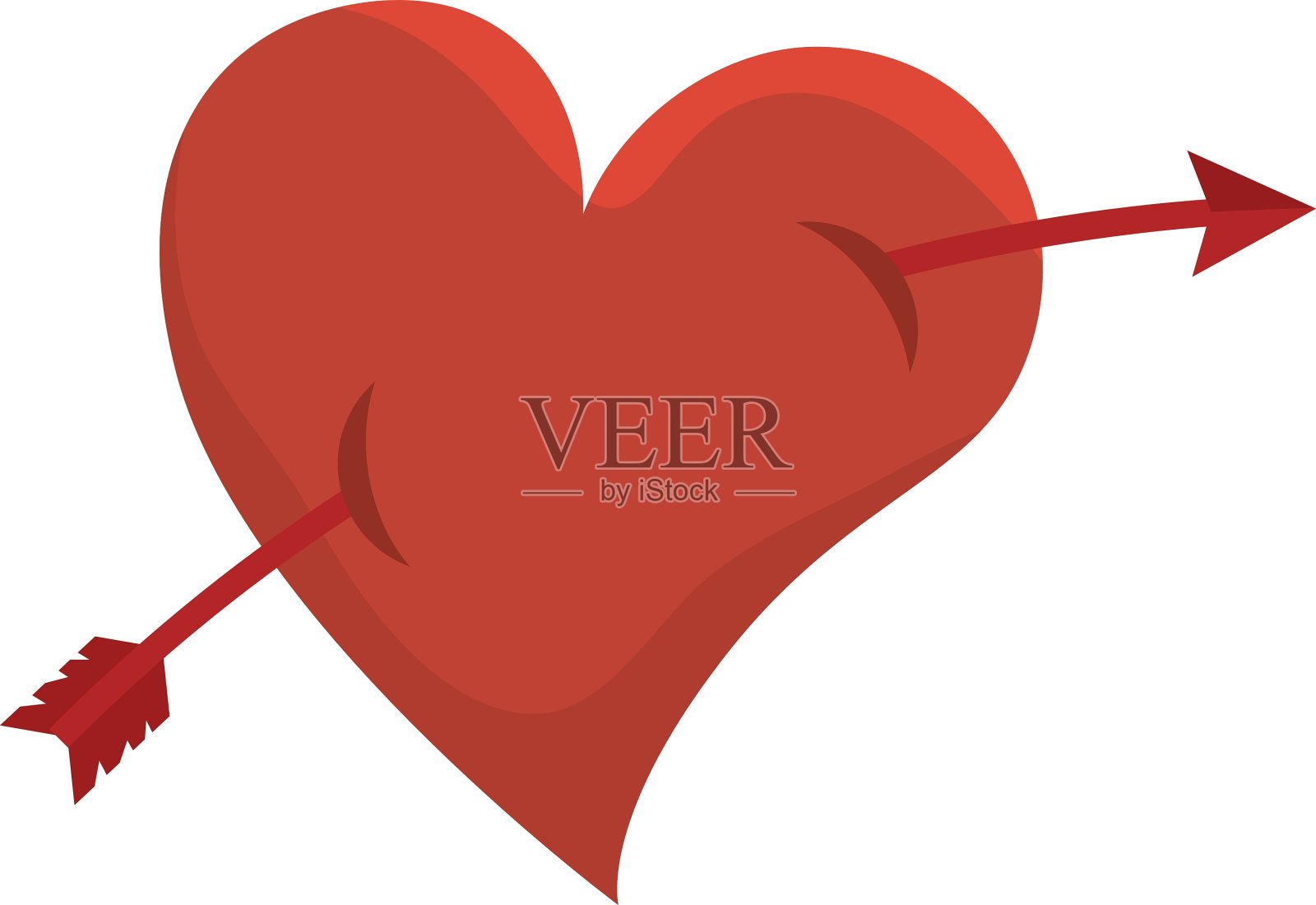 箭心爱情设计设计元素图片