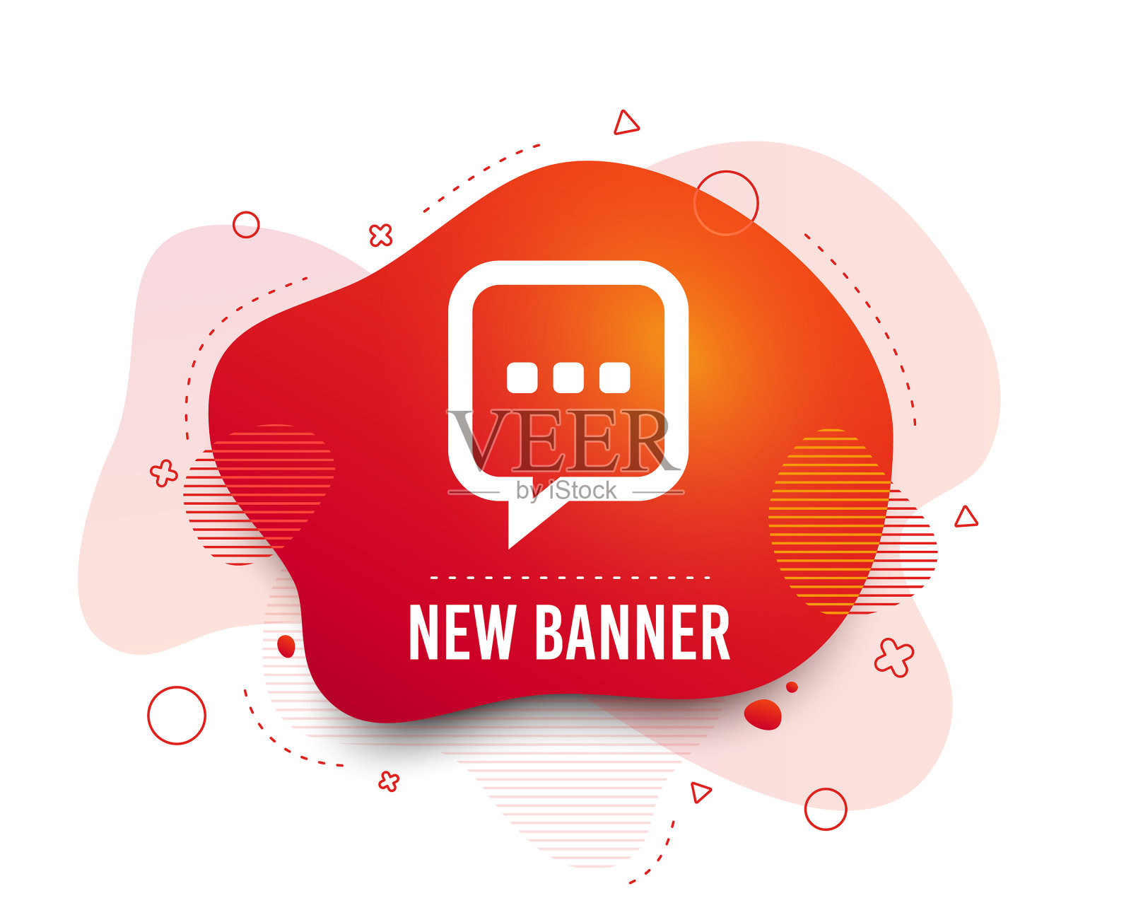 聊天符号图标语音气泡符号设计元素图片