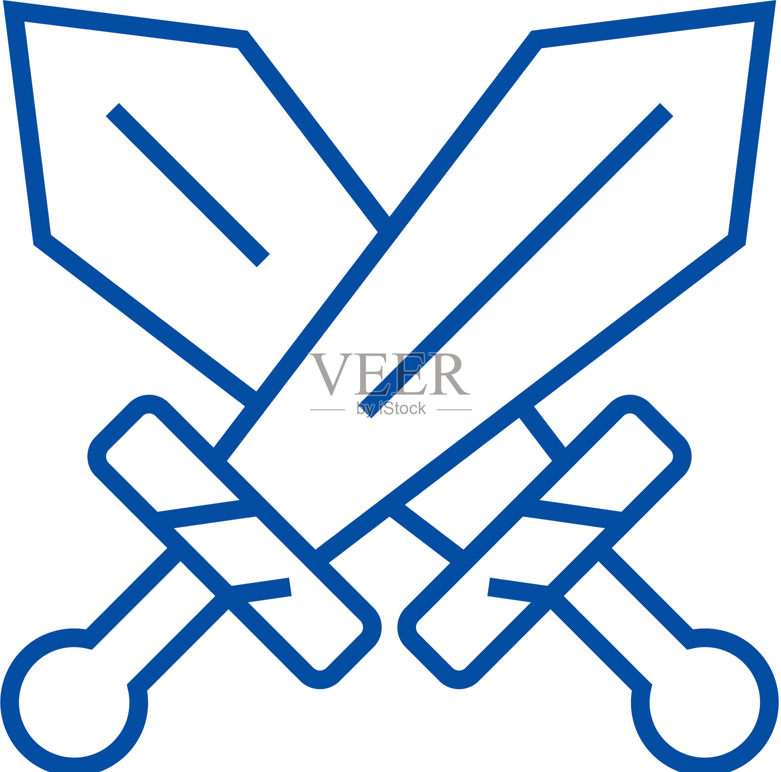 剑牌线icon概念剑牌平设计元素图片