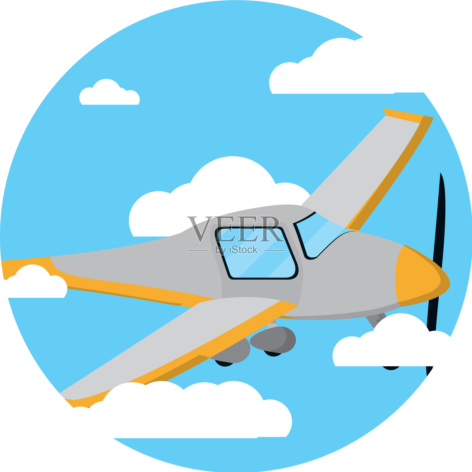 运输概念卡通设计元素图片