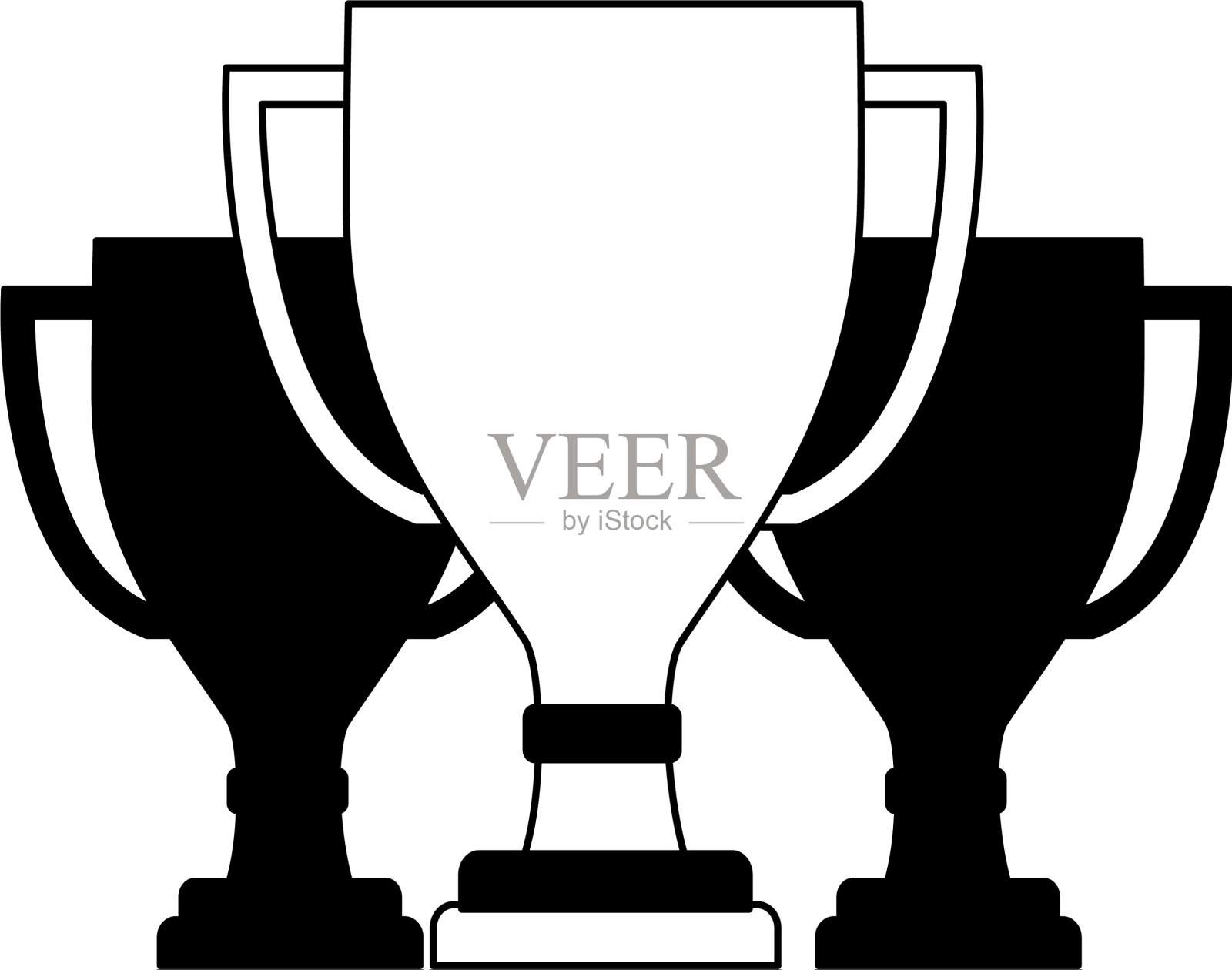 设置奖杯奖杯孤立图标图标素材