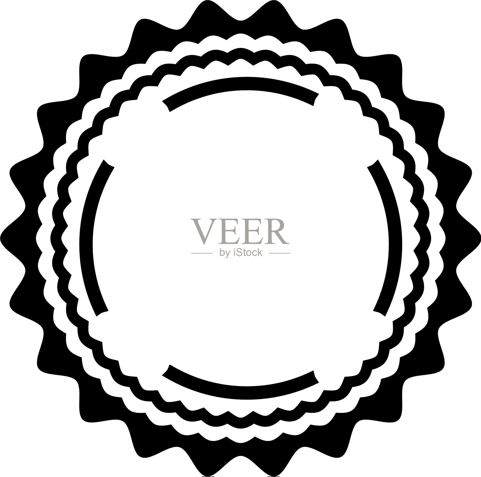 复古复古空白标签标志图标素材