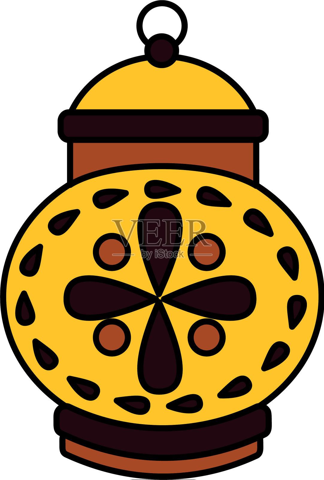 经典的灯笼装饰设计元素图片