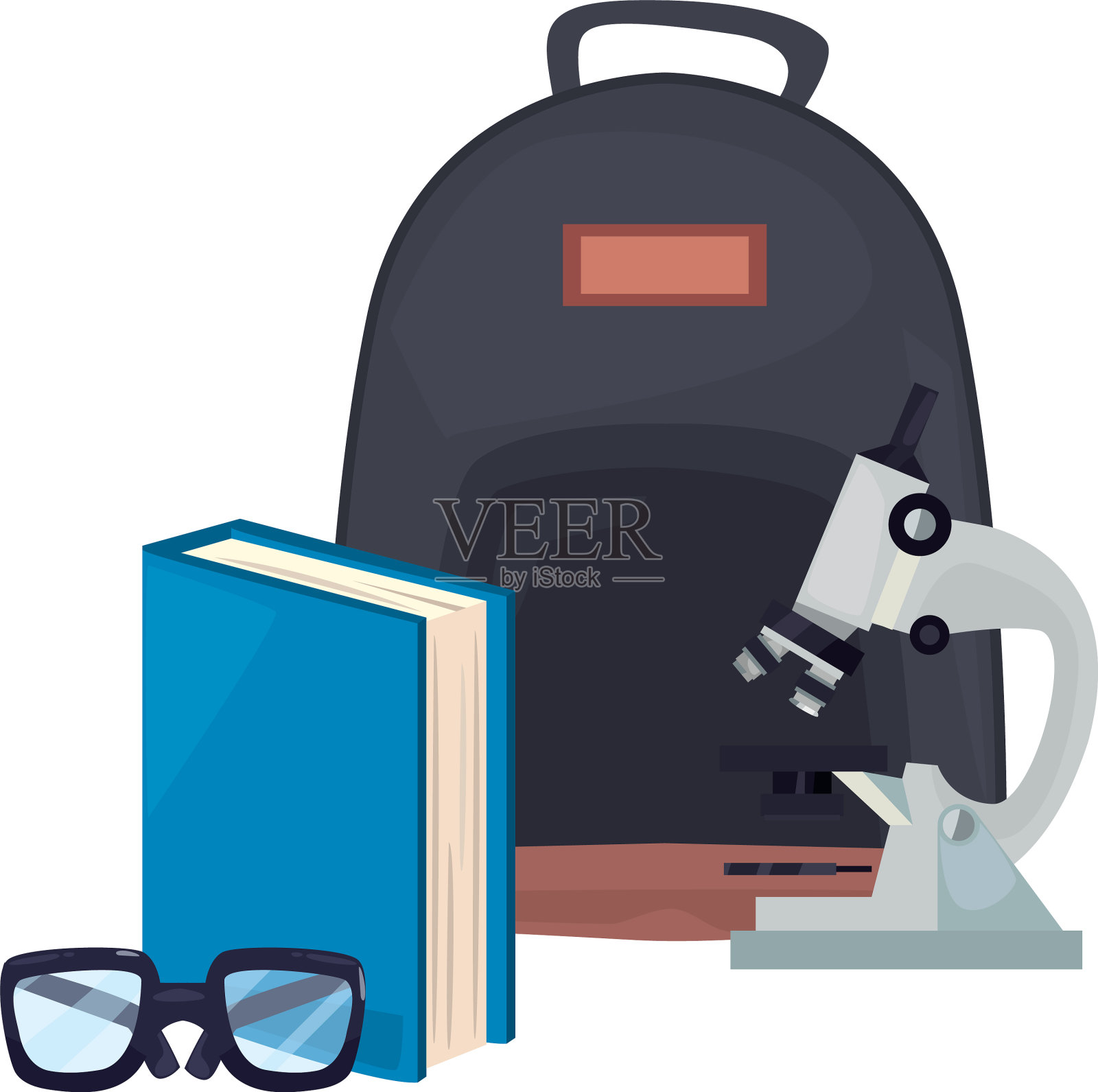 回到学校的平面设计设计元素图片