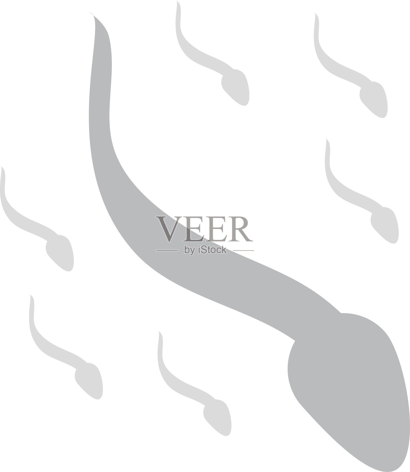 精子图标设计元素图片