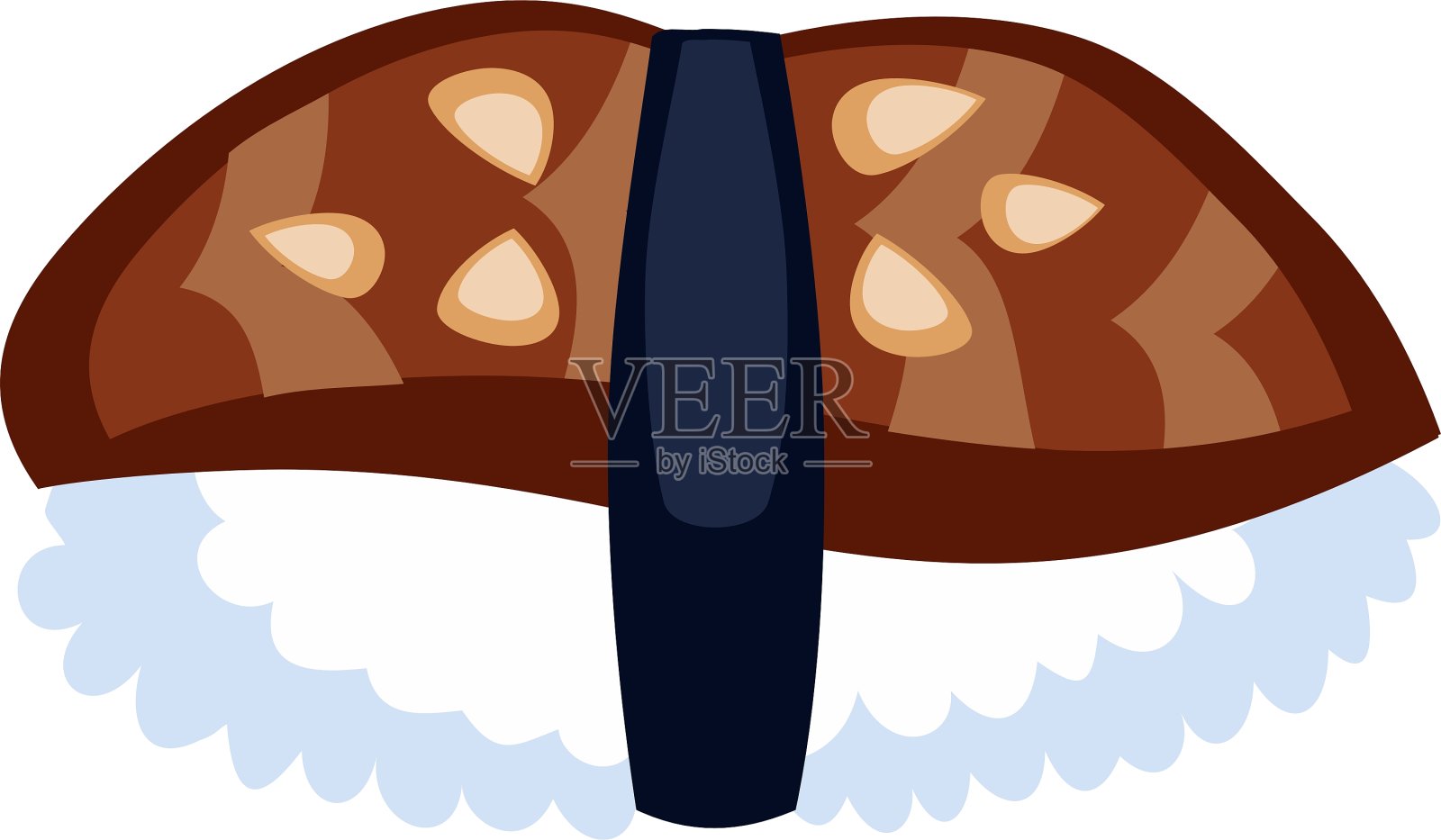 寿司食品隔离设计元素图片