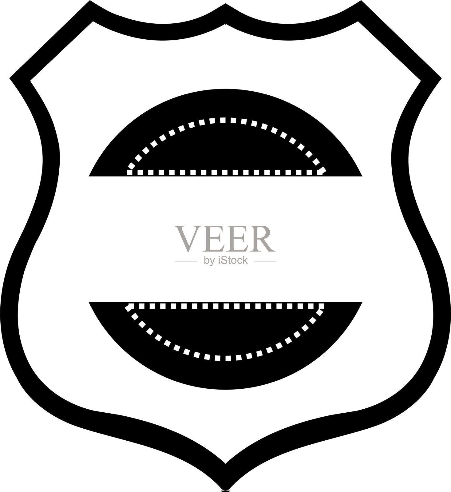 复古复古空白标签标志设计元素图片