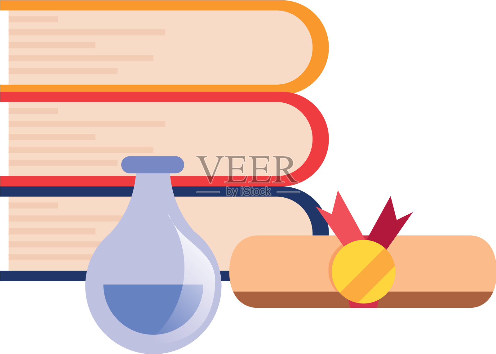 网络教育学院设计元素图片