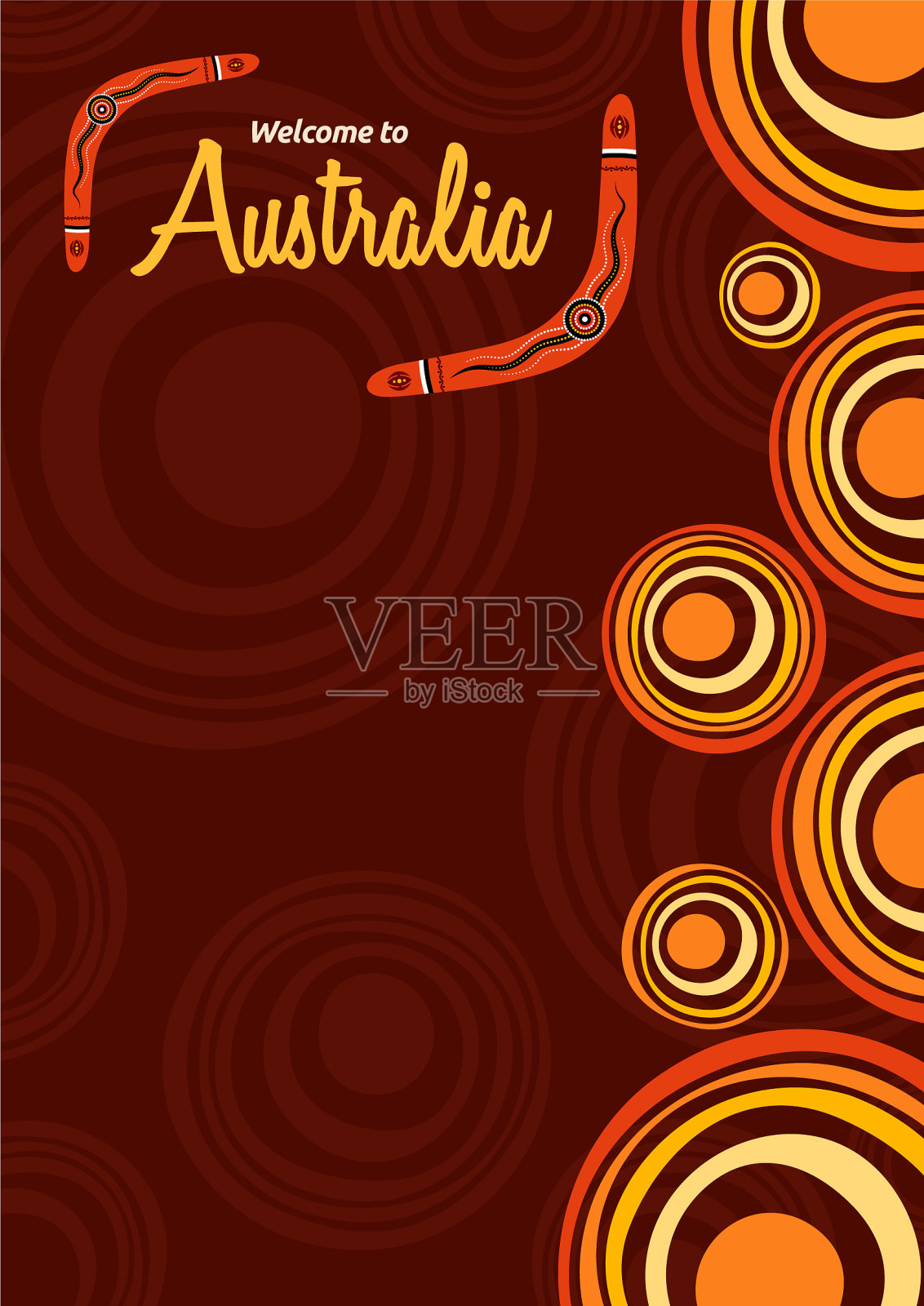 抽象的彩色传单海报横幅海报设计模板素材