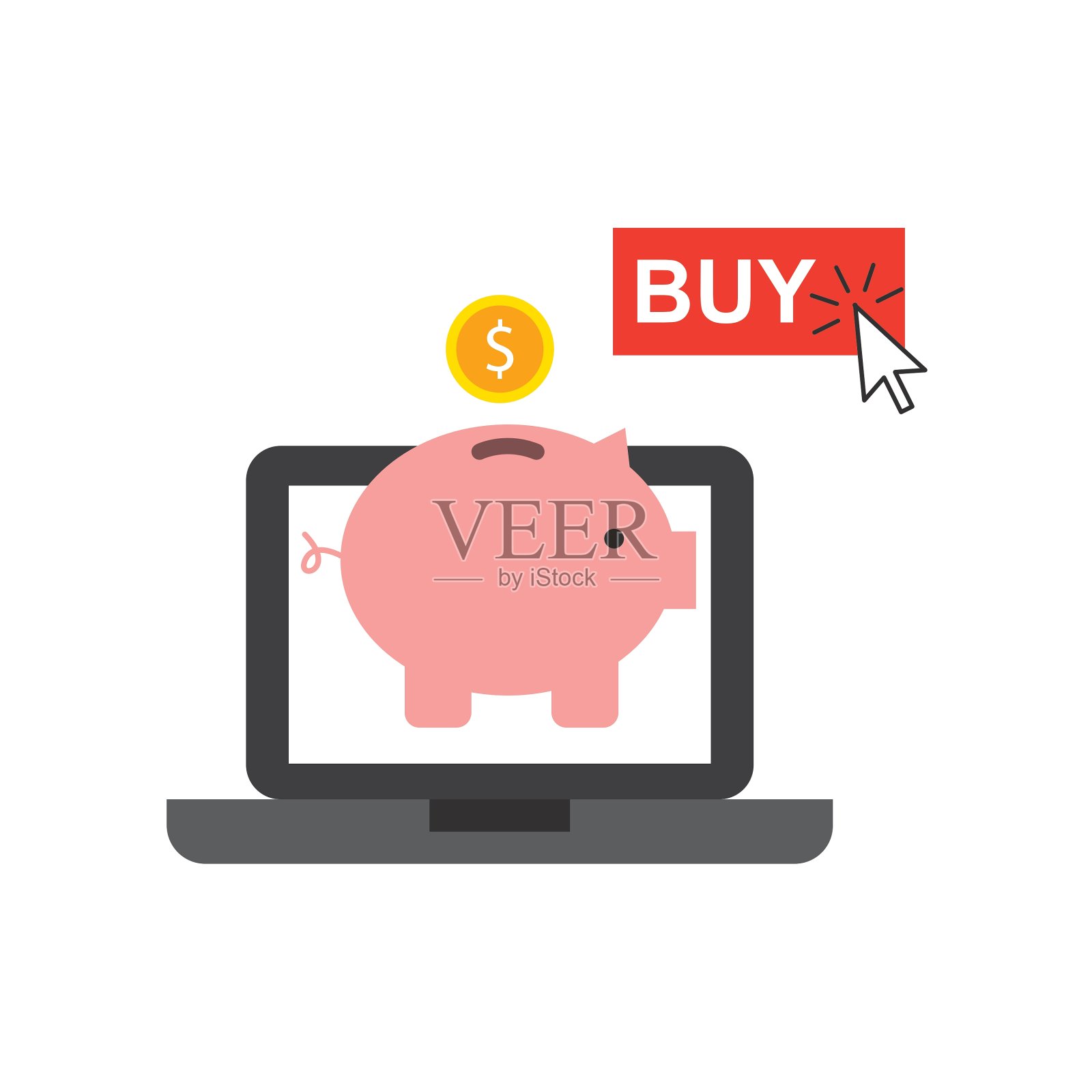 社交媒体营销业务设计元素图片