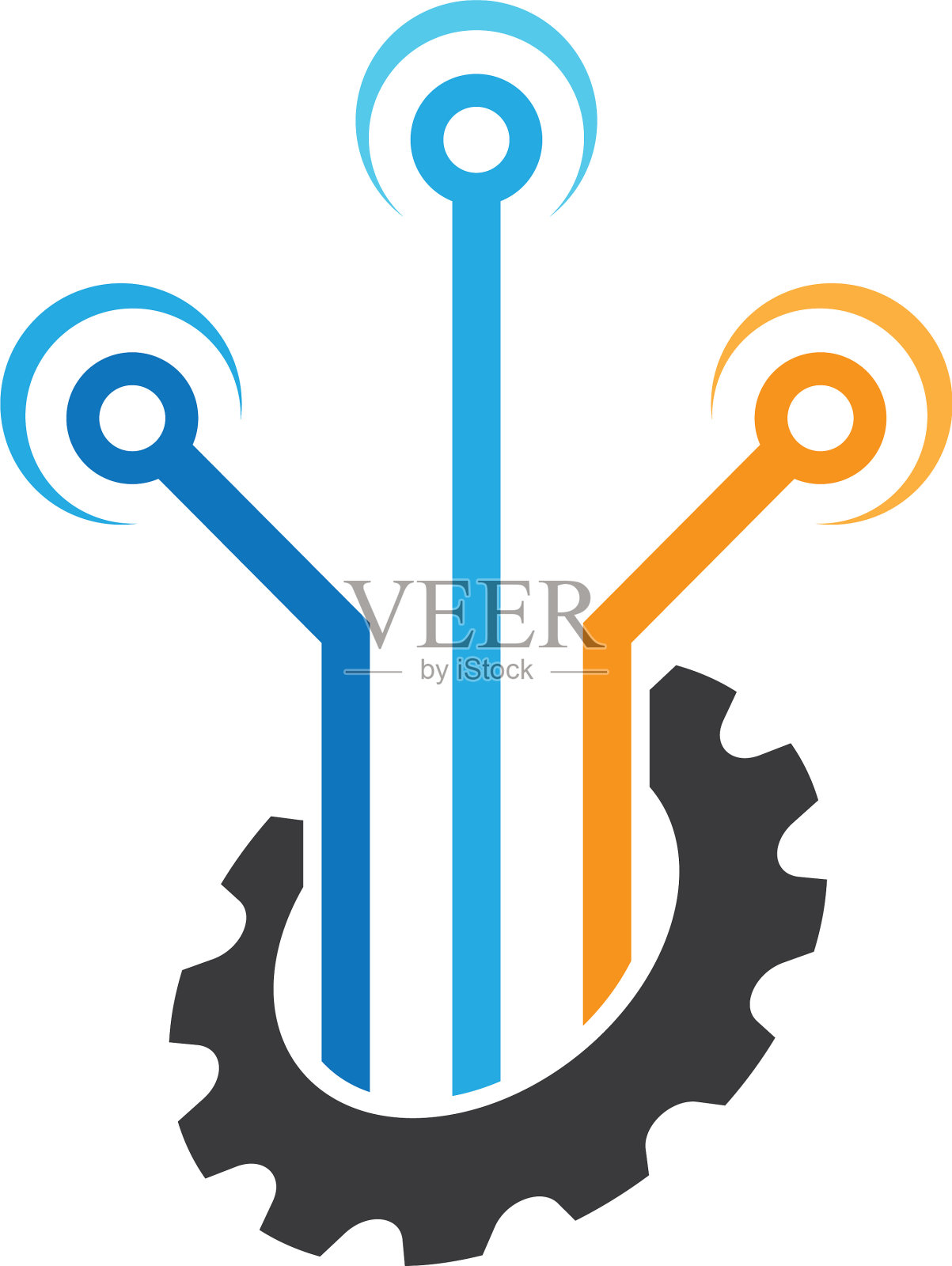 技术标志模板图标设计元素图片