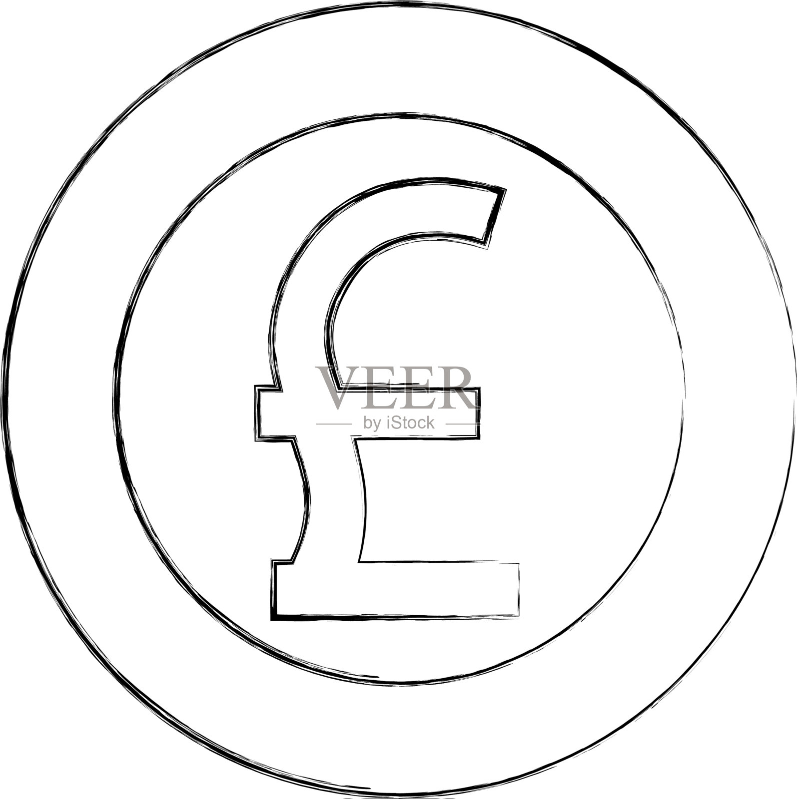 英镑英国铸造货币设计元素图片