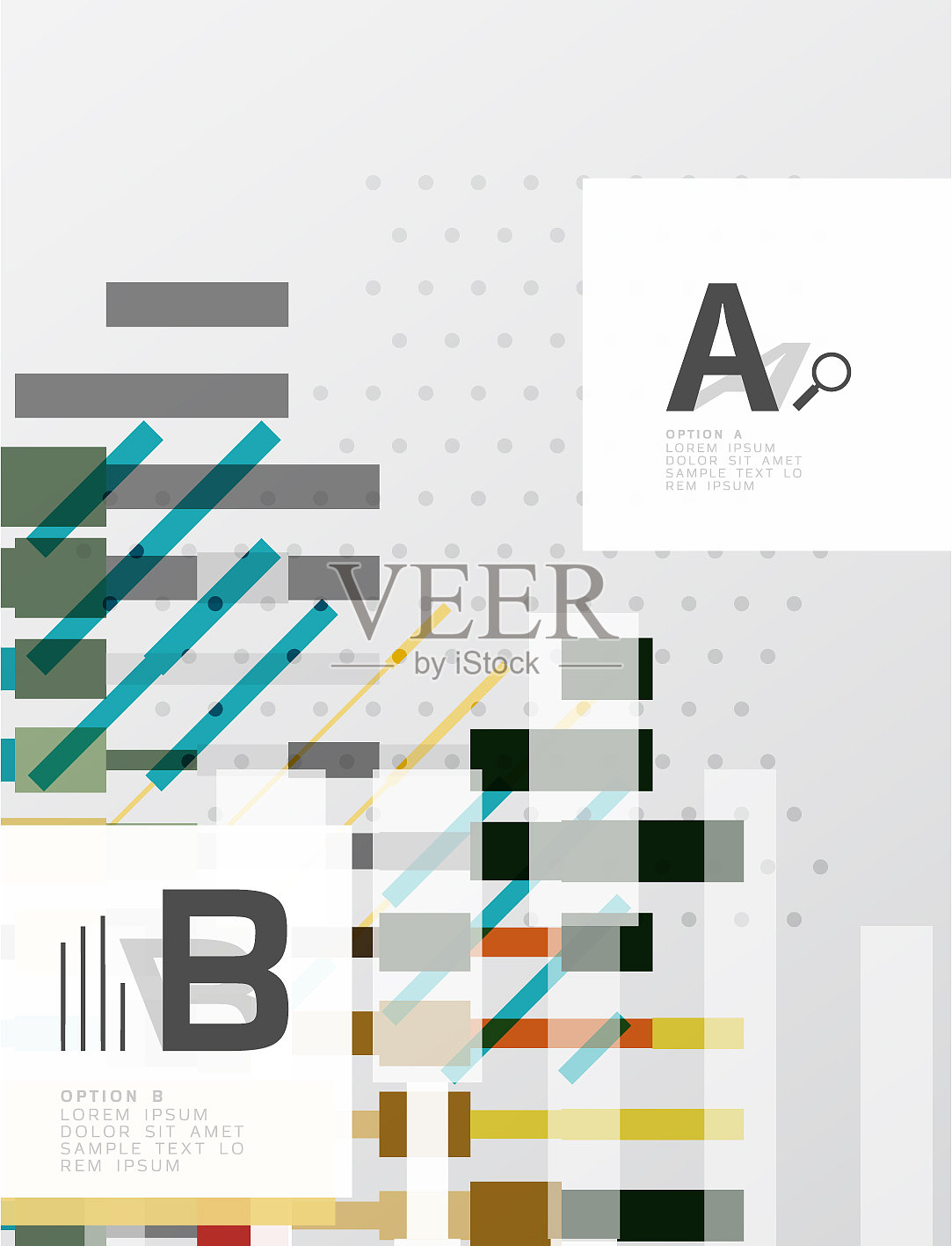 用信息图形抽象几何纹理插画图片素材