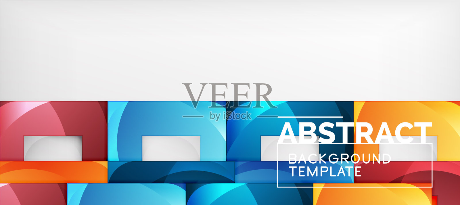 正方形背景上的灰色抽象正方形插画图片素材