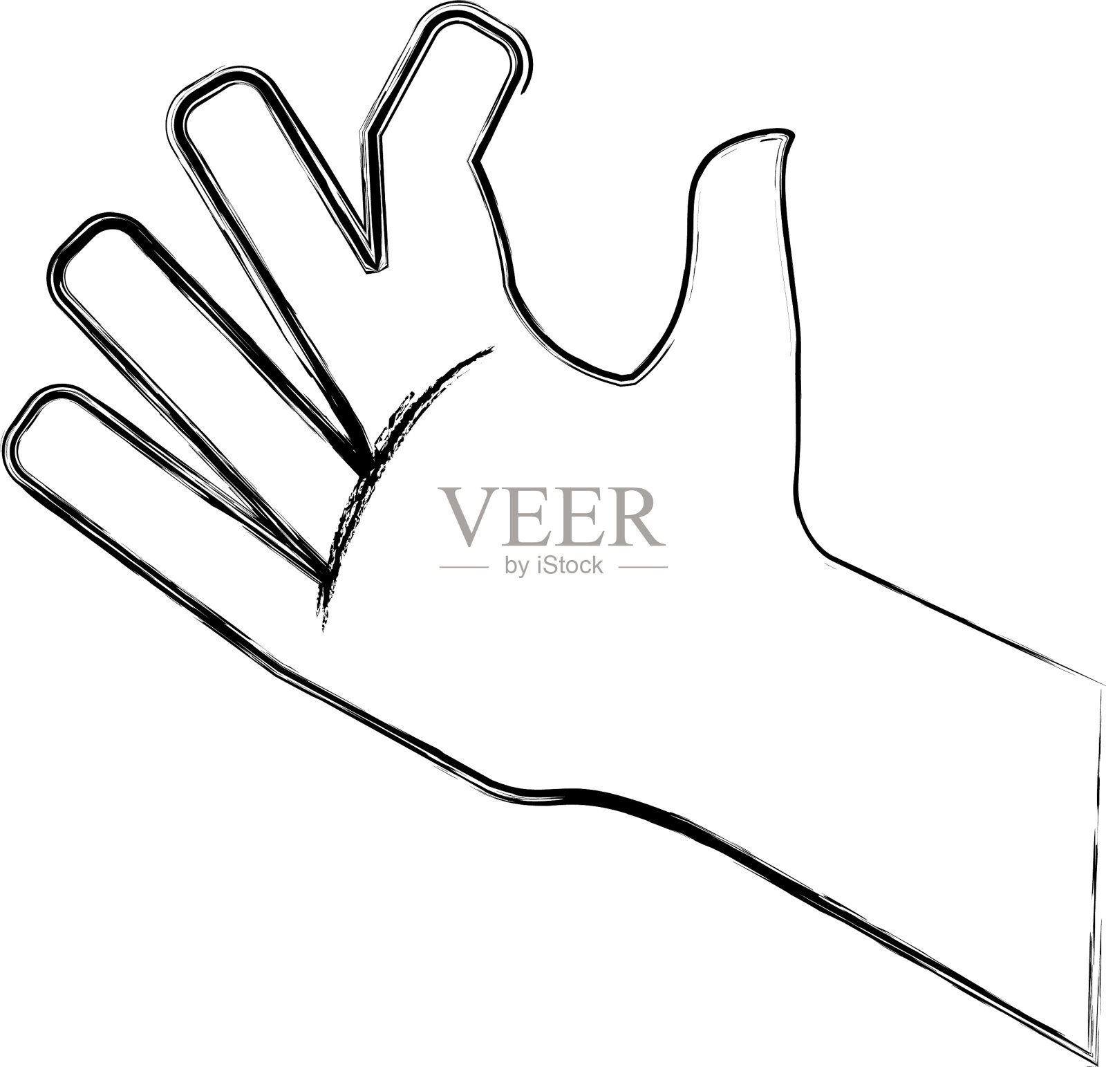 手拿着东西设计元素图片