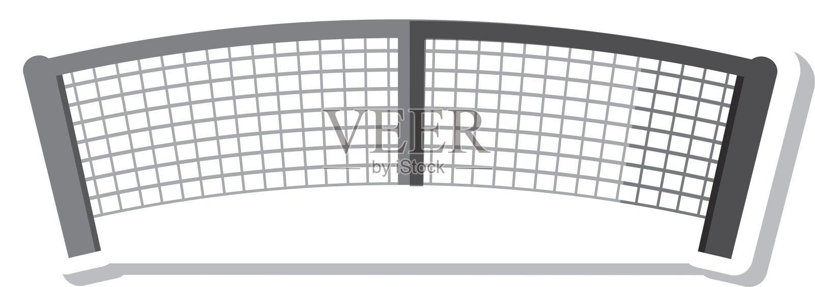 网网球运动器材图标设计元素图片