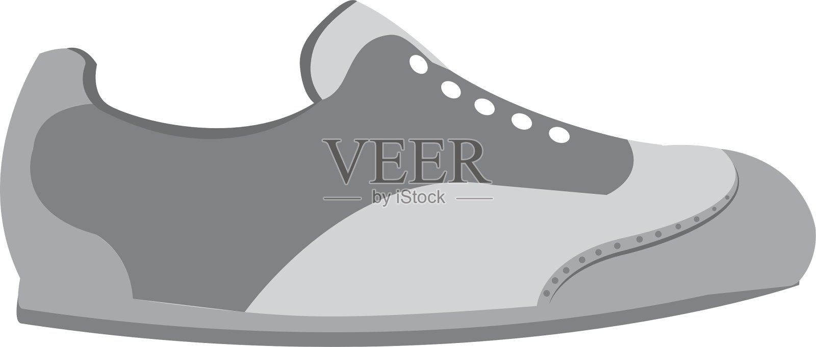 球鞋高尔夫专用设备图标设计元素图片