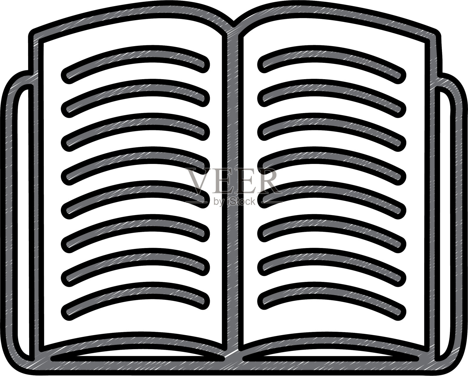 课本孤立图标插画图片素材