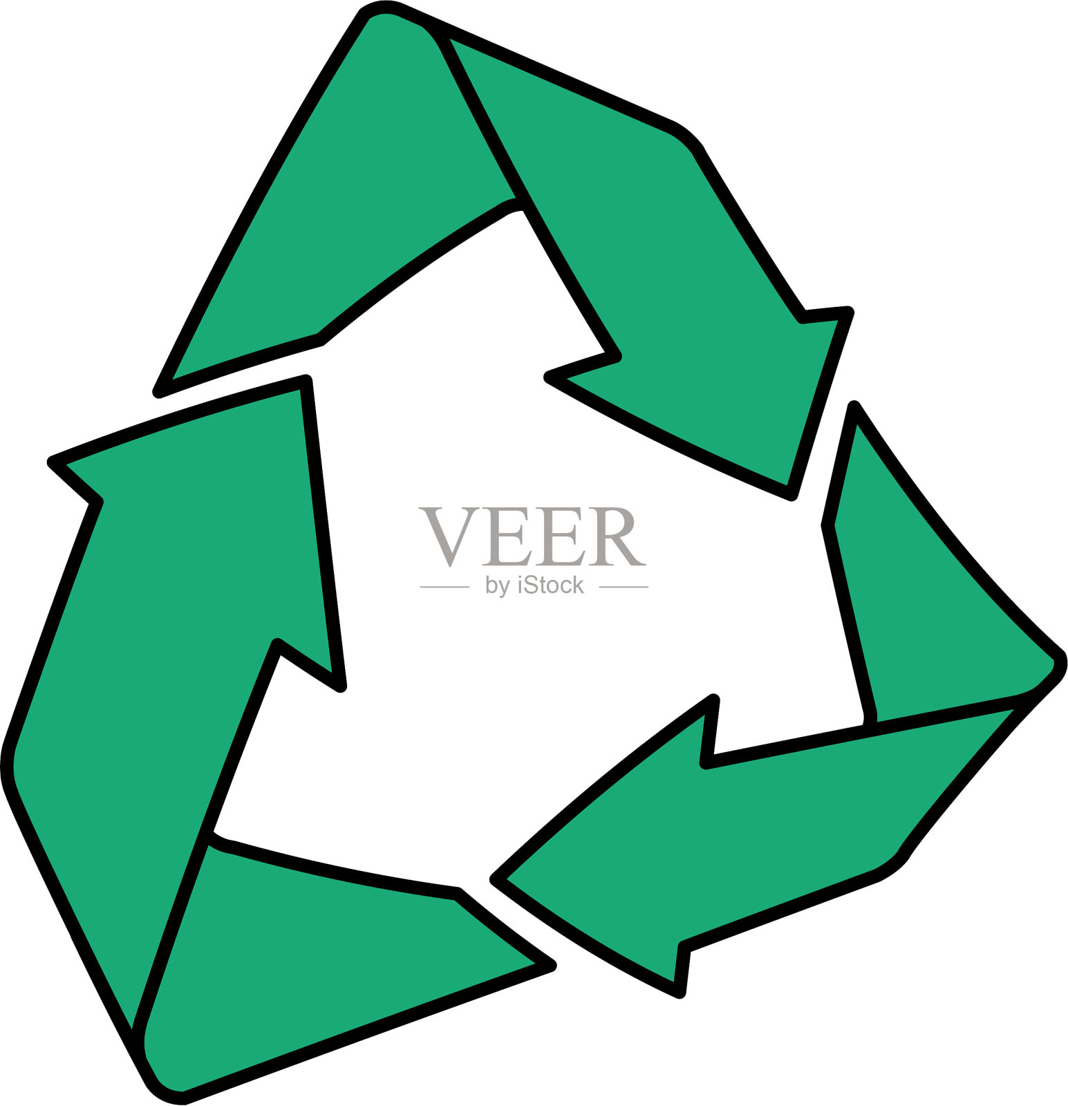 回收、减少和再用设计元素图片