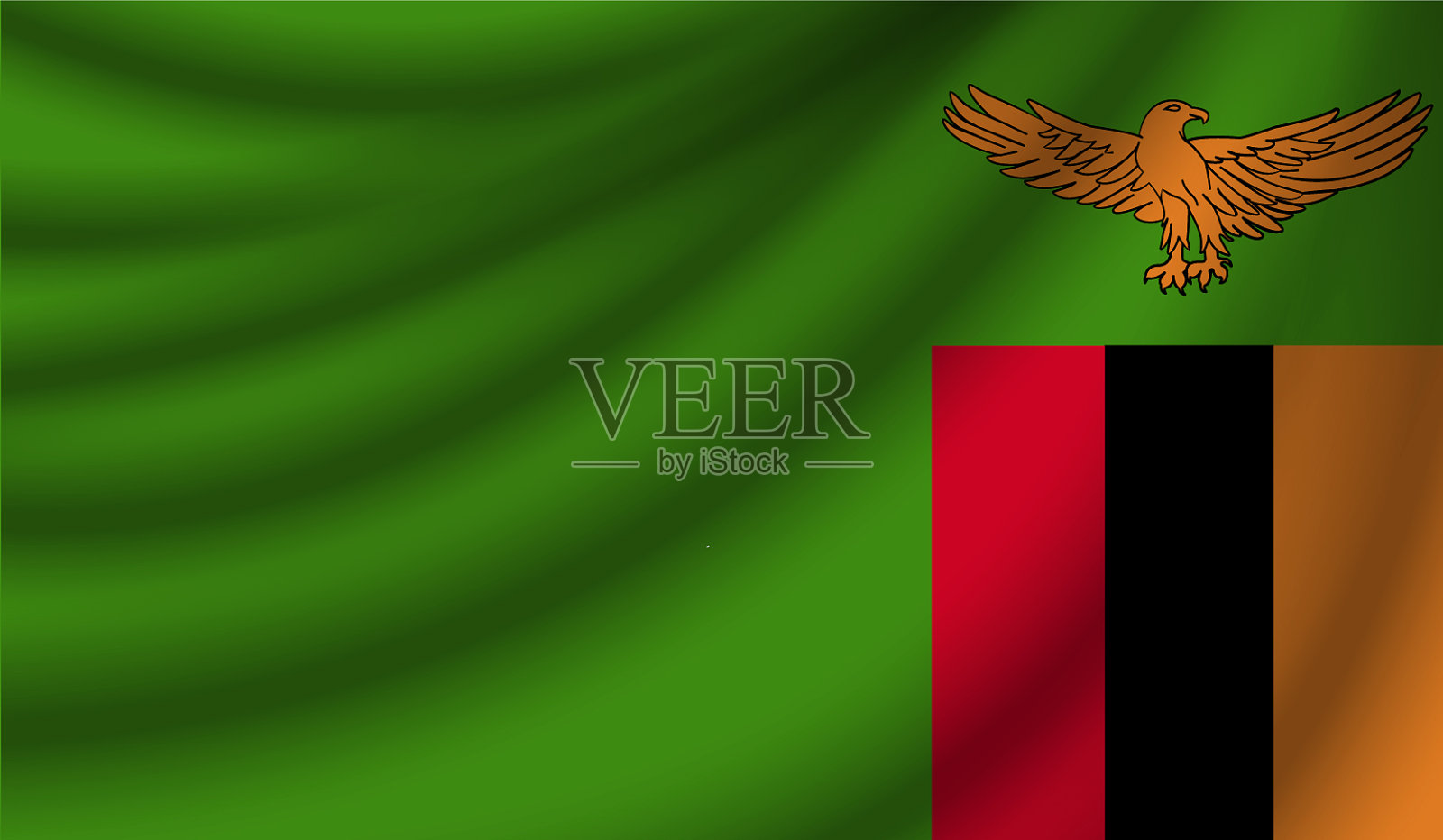 现实的国旗插画图片素材