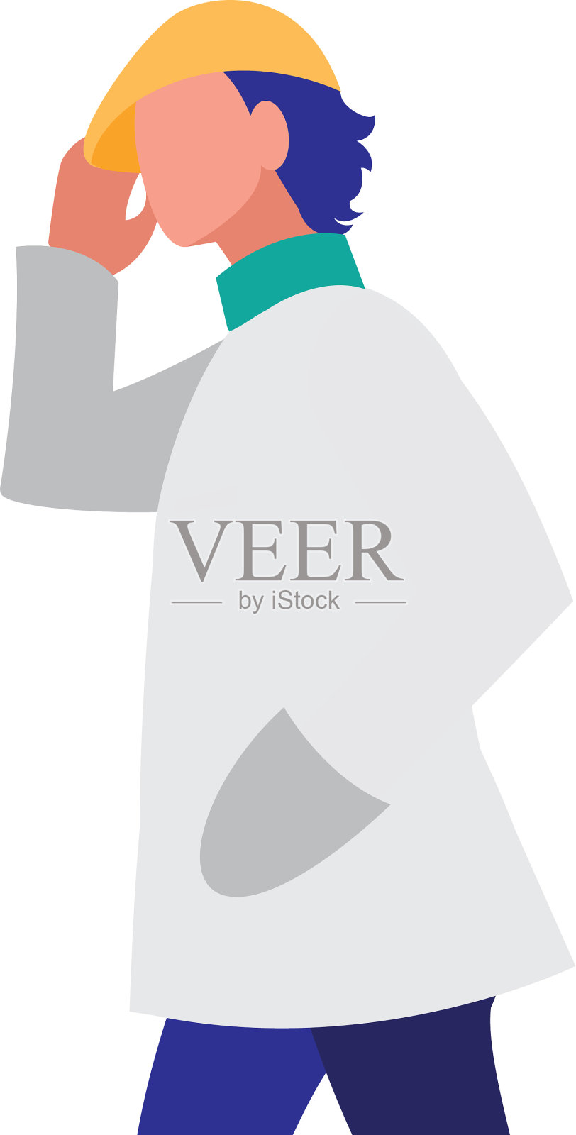 年轻人的造型设计元素图片