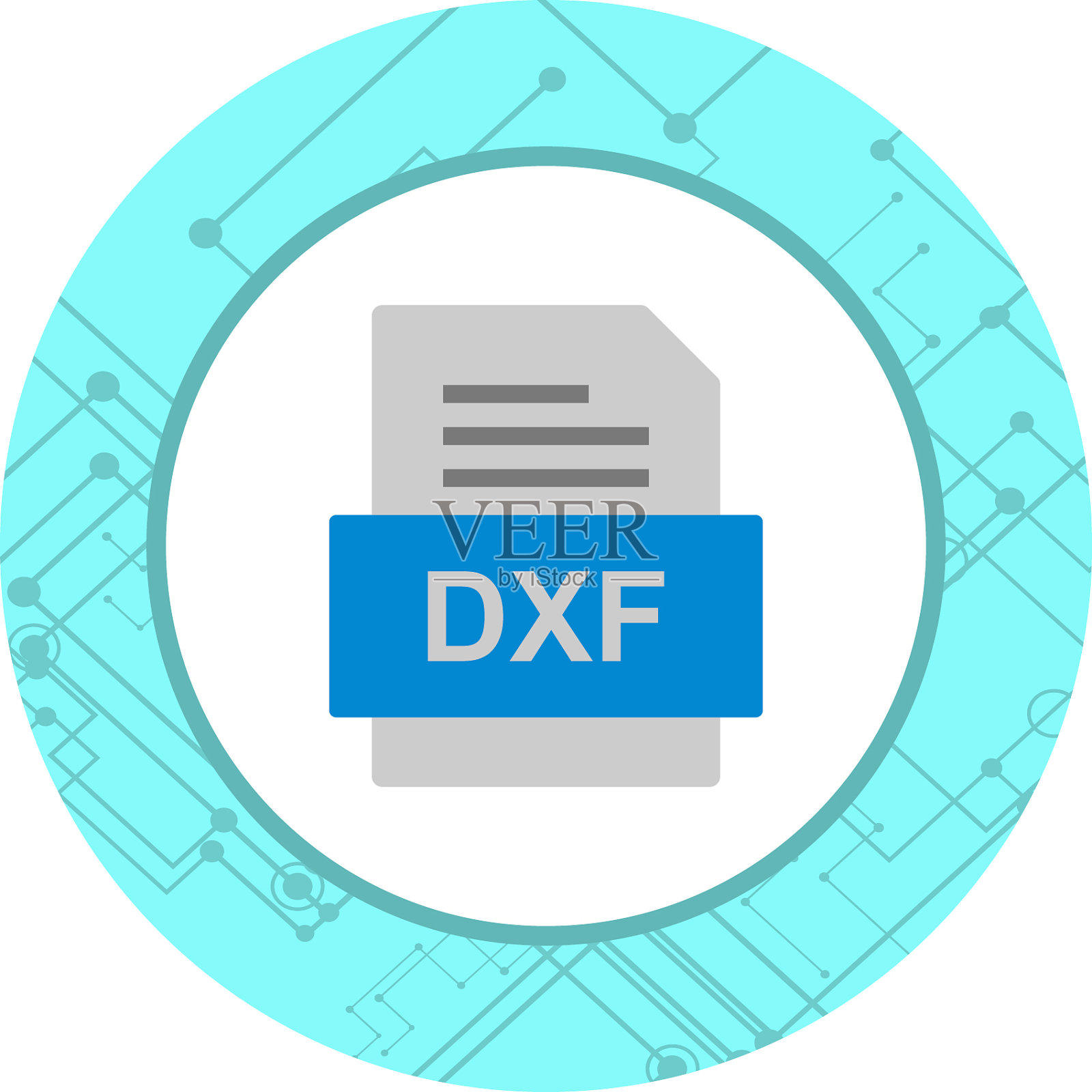 DXF文件文件图标插画图片素材