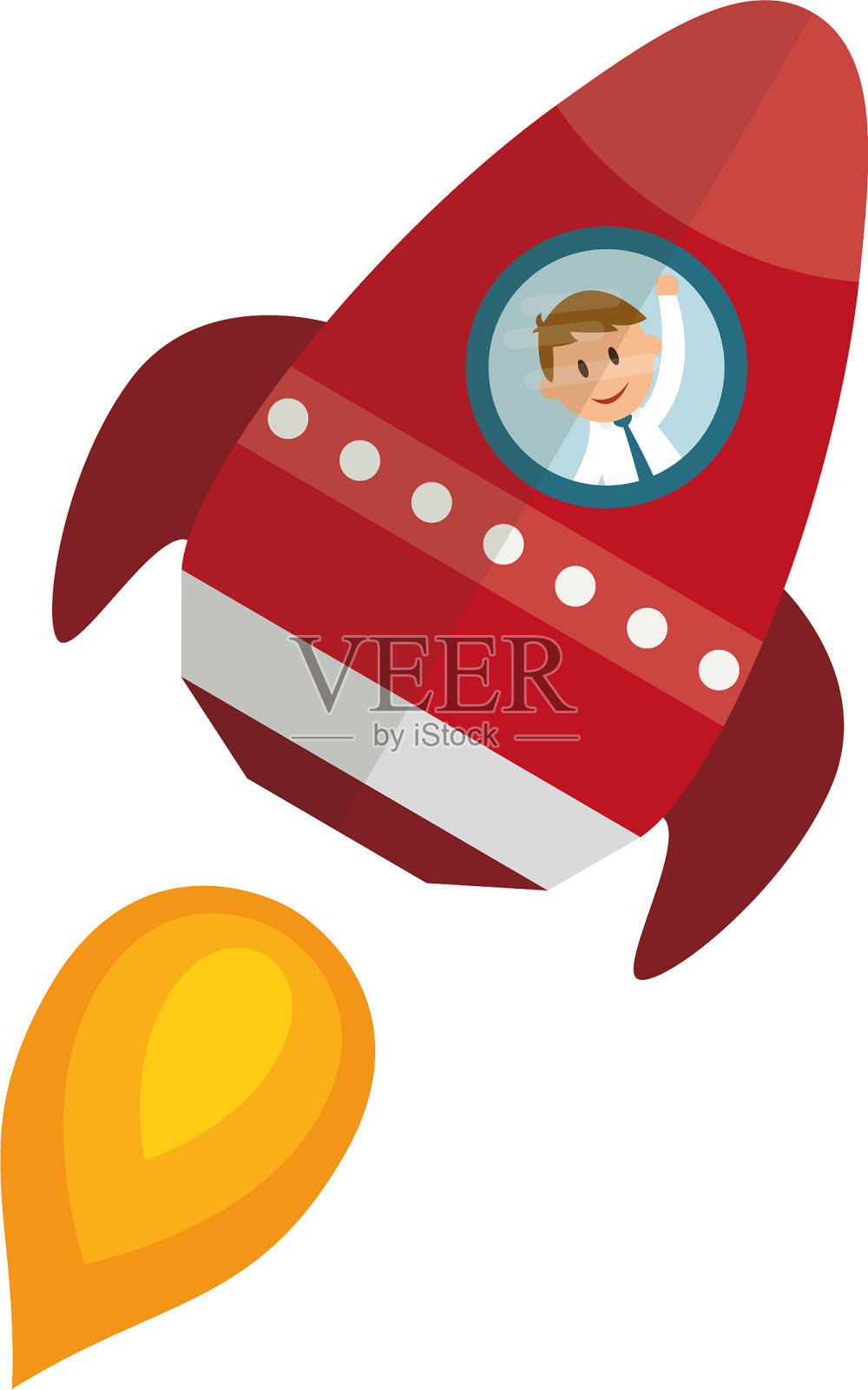 商人企业家卡通设计元素图片