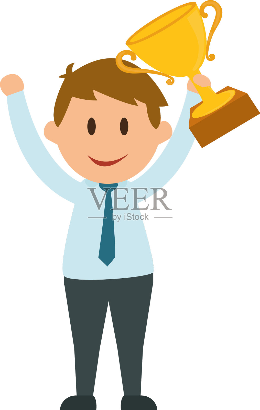 商人企业家卡通设计元素图片