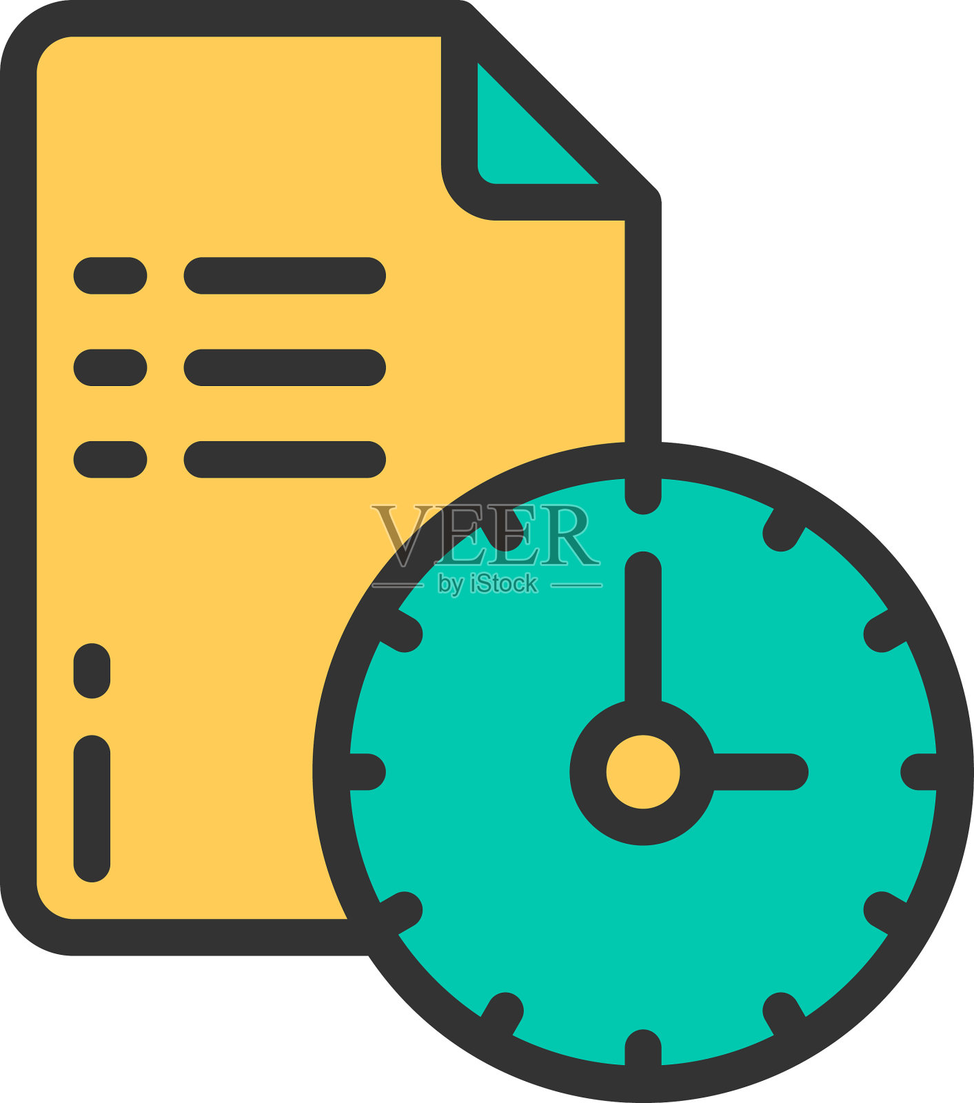 现代和极简图标设计管理图标图标素材