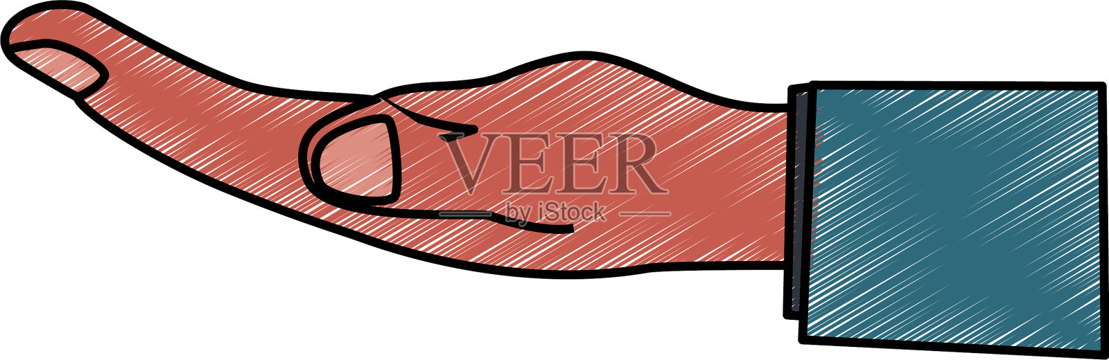 人手的象征设计元素图片