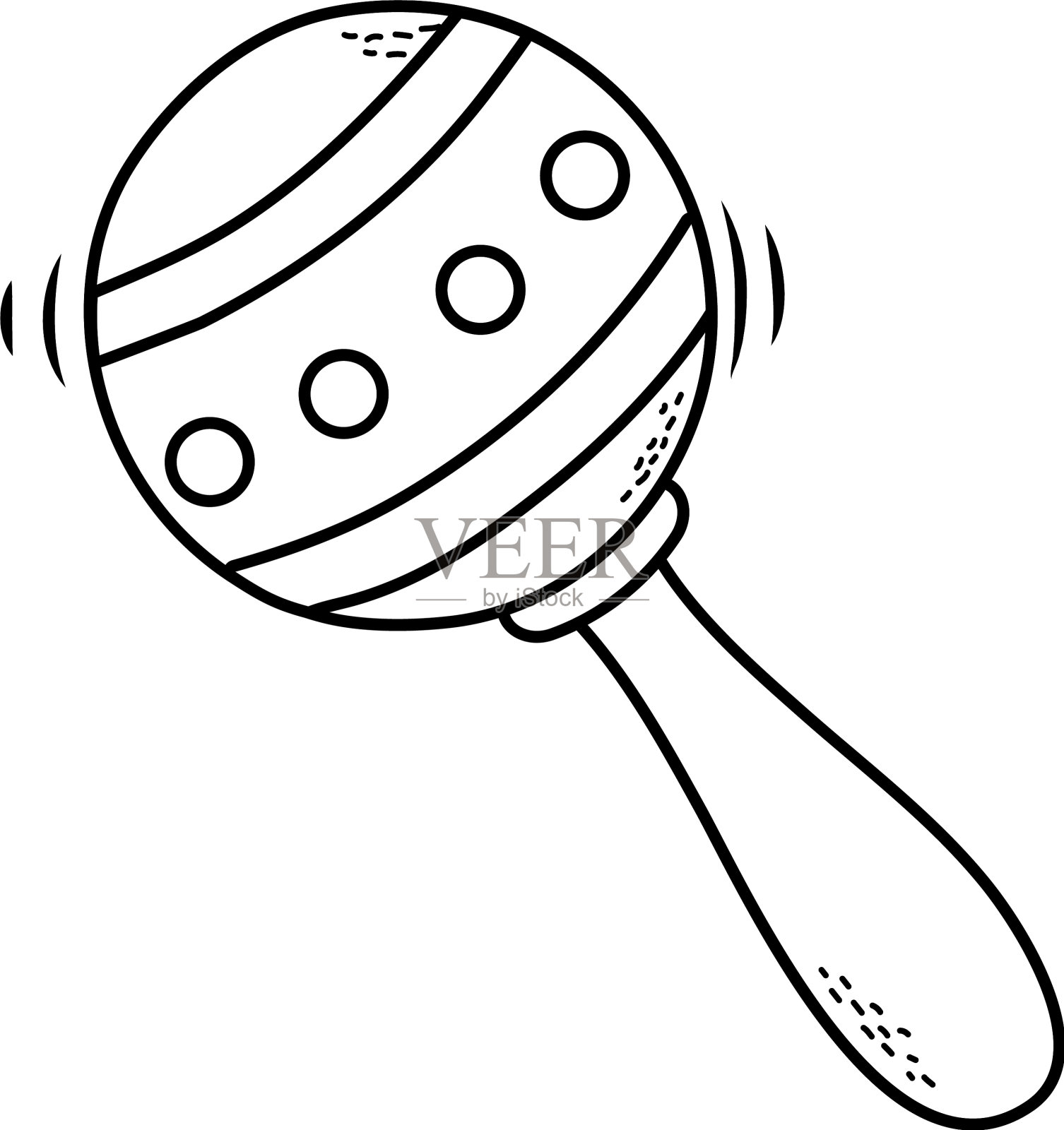 可爱的卡通bashower设计元素图片