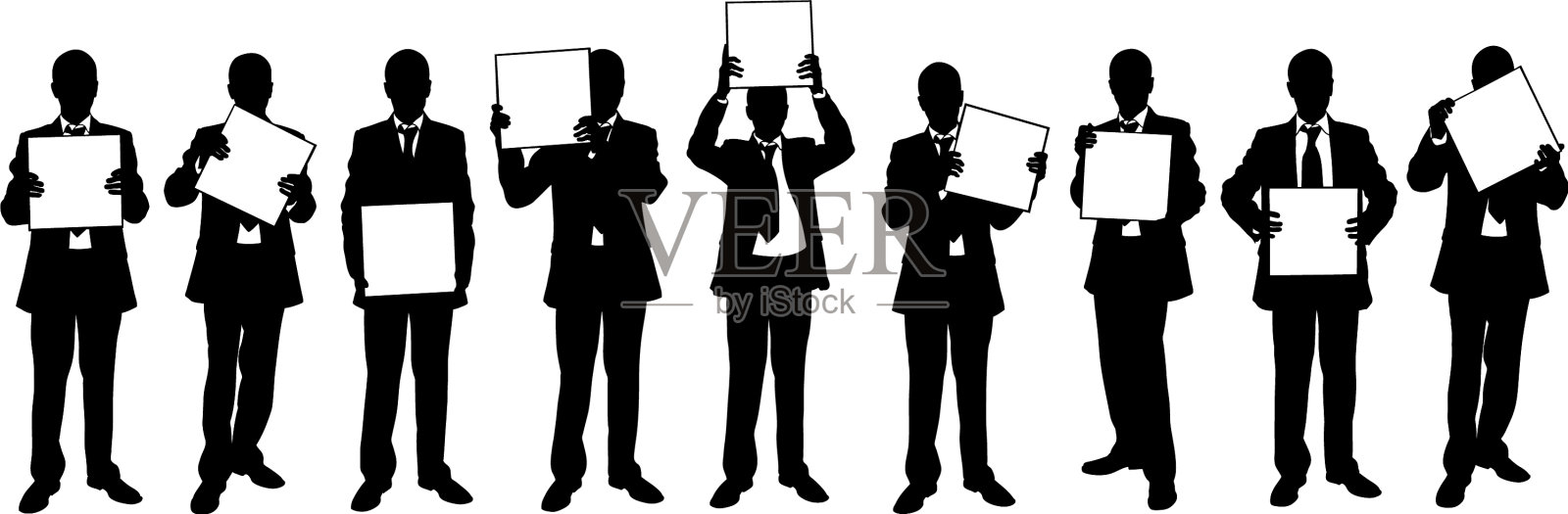 人与符号设计元素图片