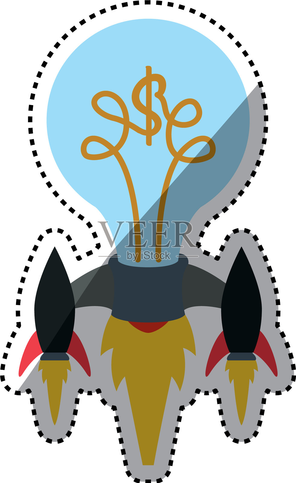 启动业务设计元素图片