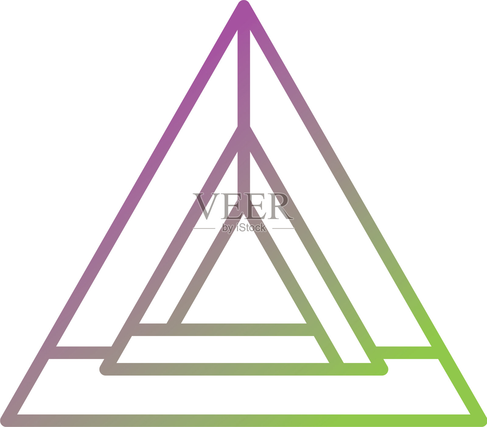 三角形的商业标志设计元素图片