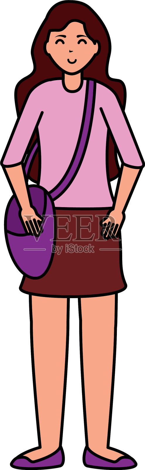 快乐的年轻人设计元素图片