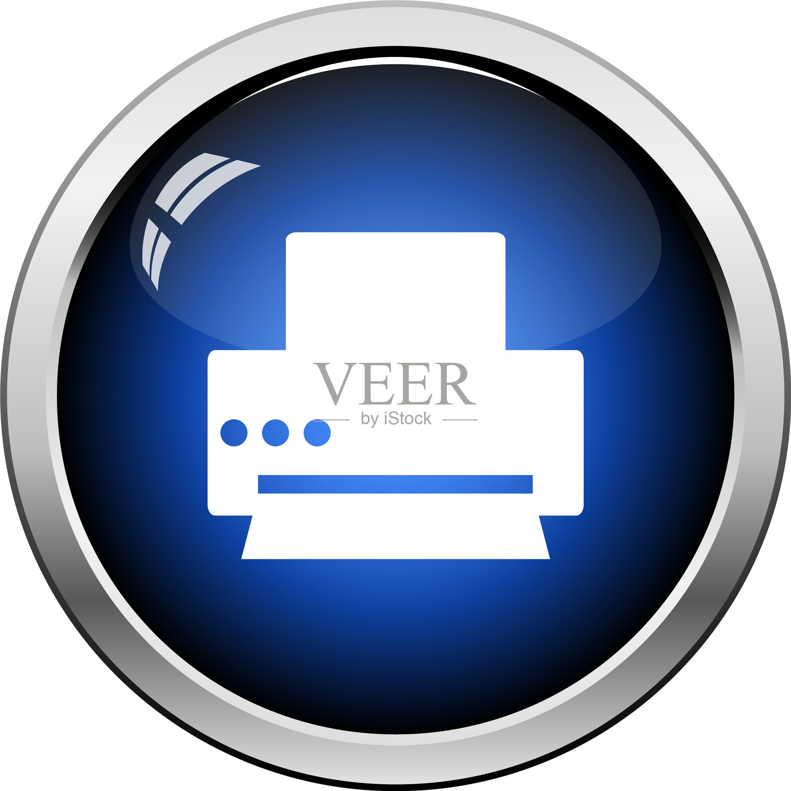 打印机图标设计元素图片