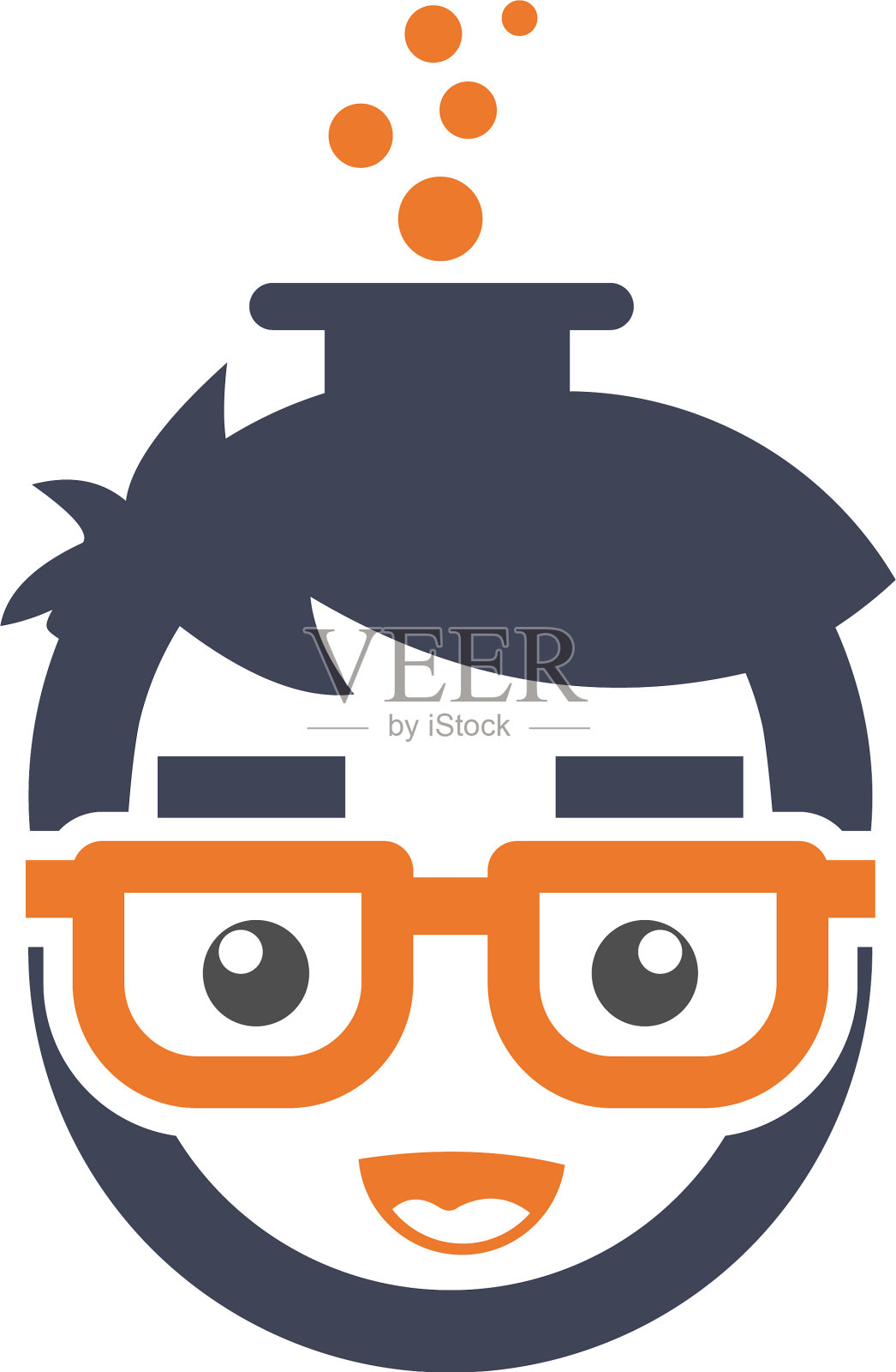 表情符号标志模板设计元素图片