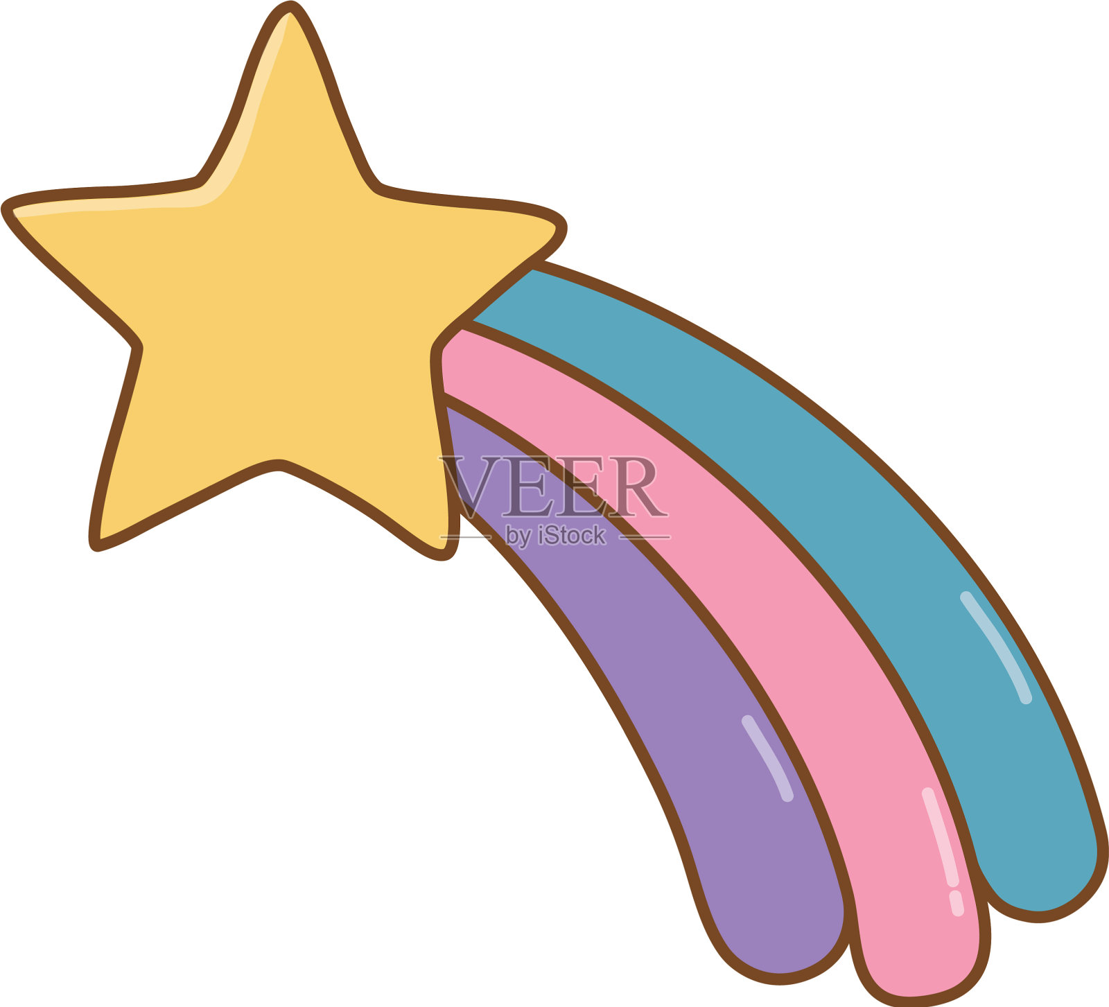 流星图标设计元素图片